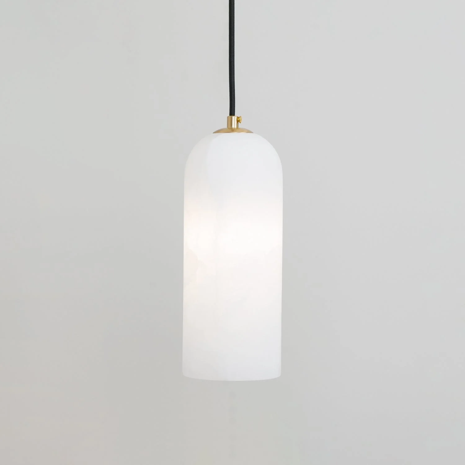 Zashayra Cylindrical Alabaster Pendant Light - Image 11