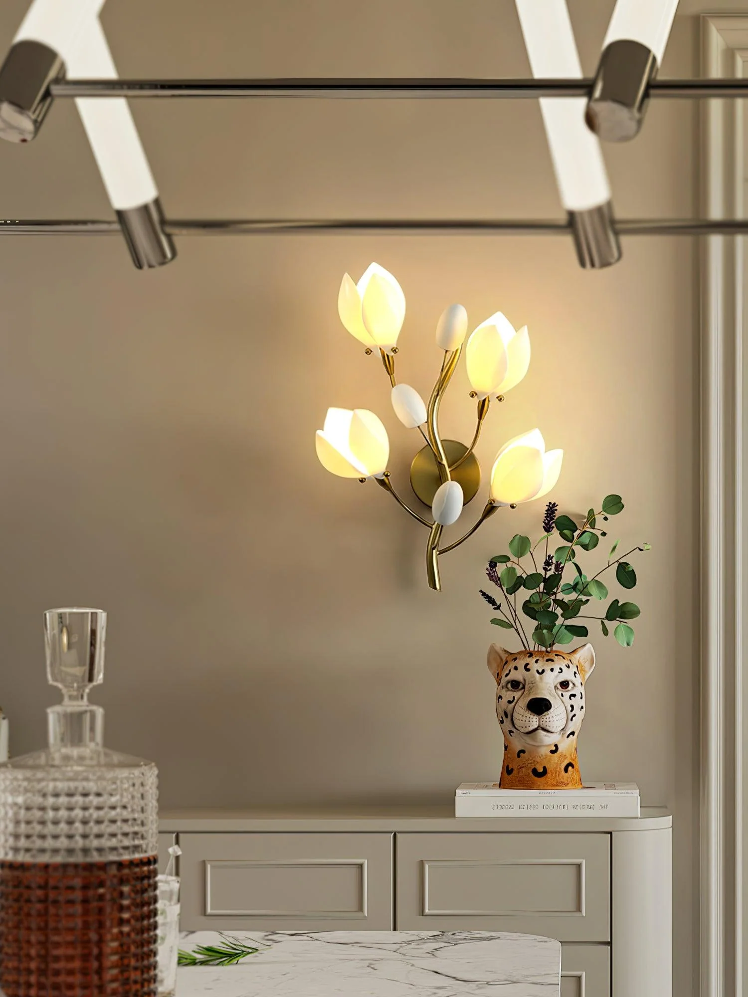 Zasila Magnolia Elegance Ceramic Wall Lamp - Image 14