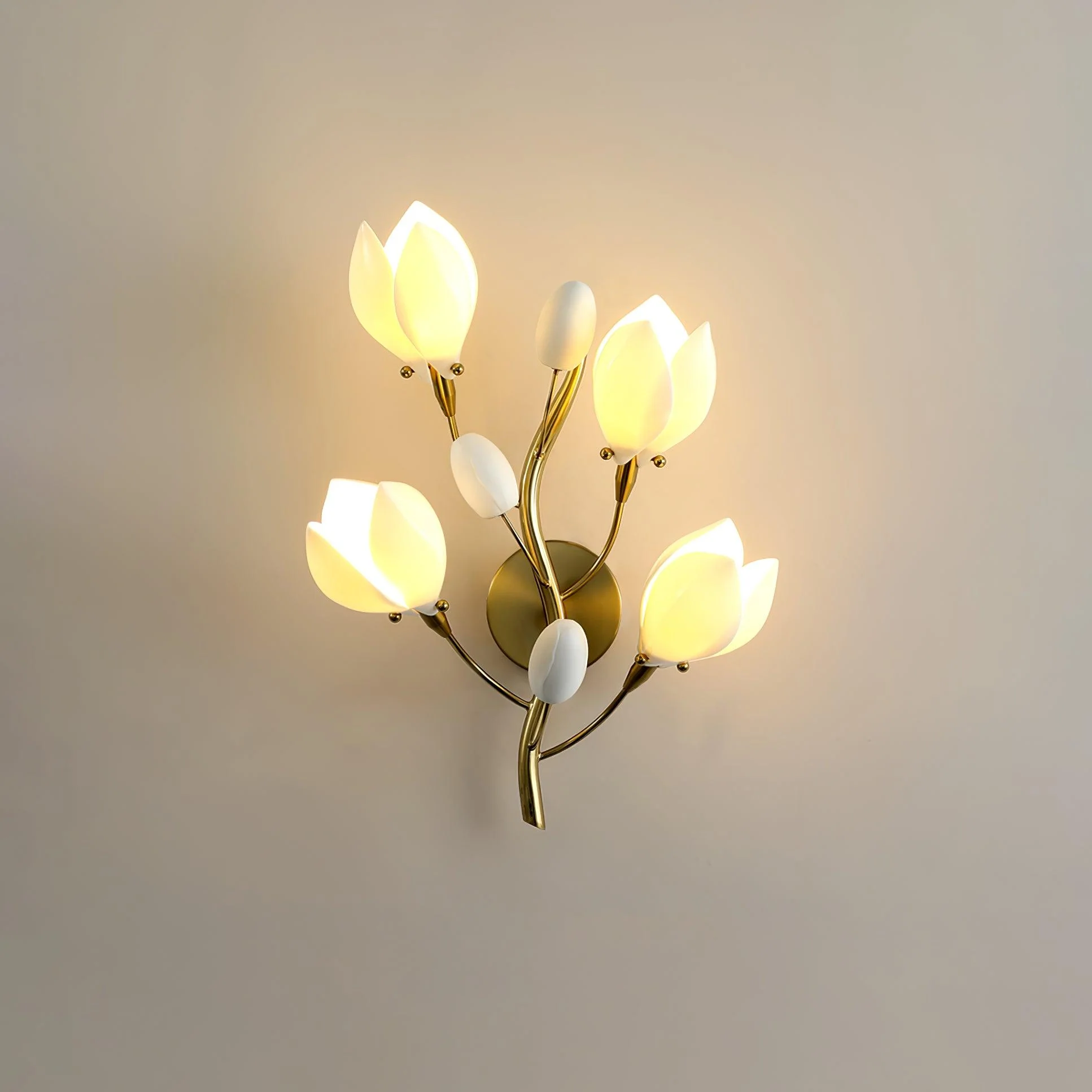 Zasila Magnolia Elegance Ceramic Wall Lamp - Image 4