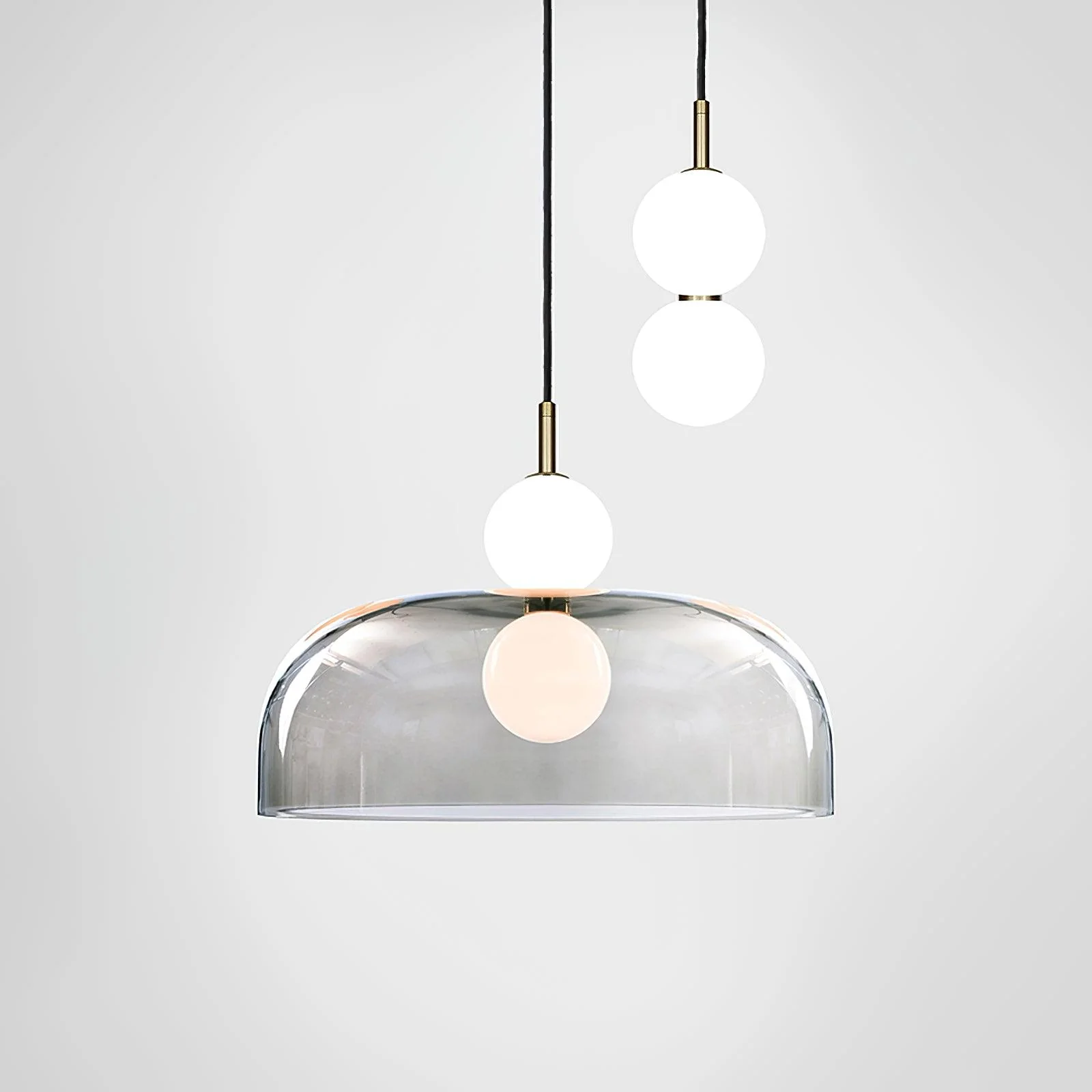 Zasorila Modern Minimalist Glass Pendant Light - Image 12