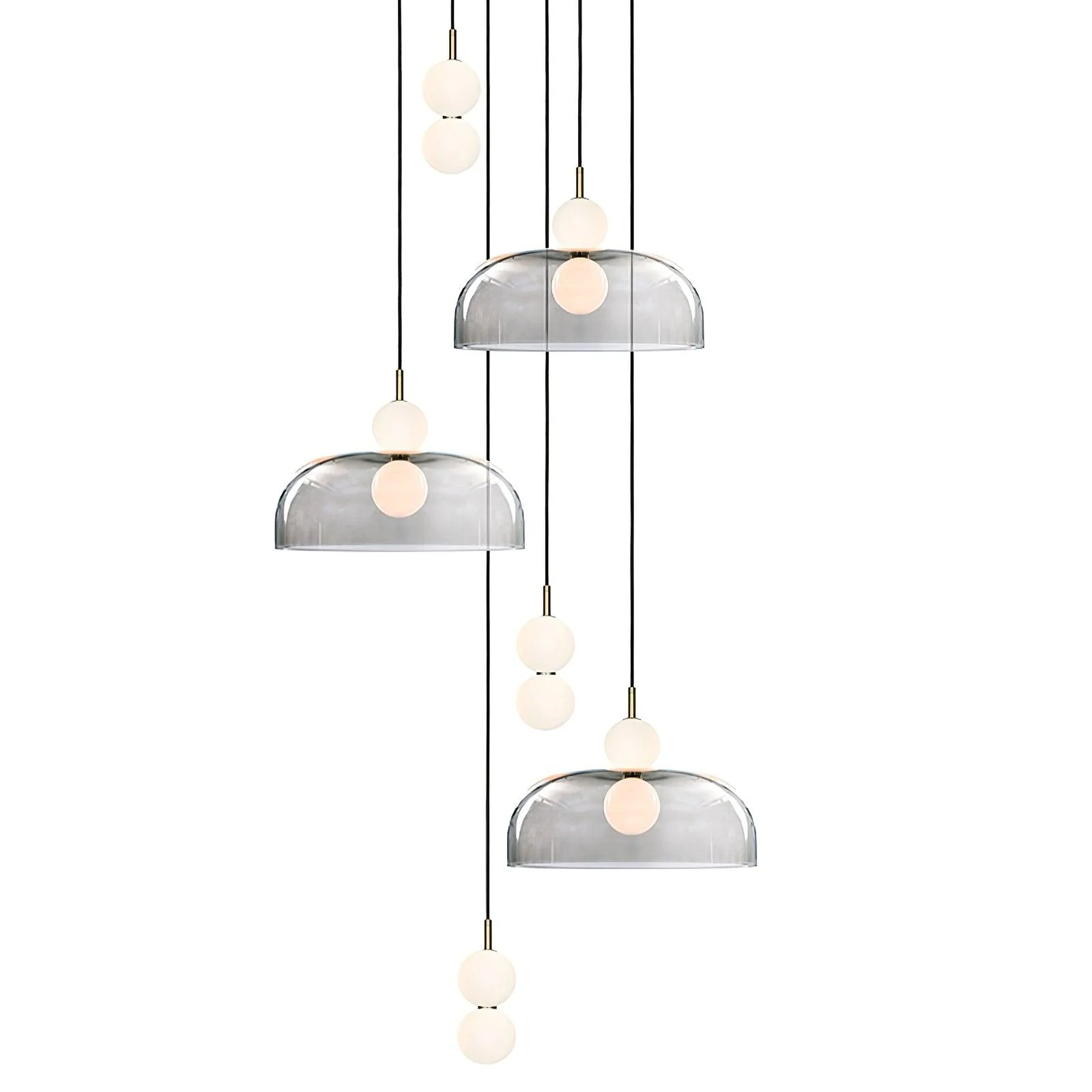 Zasorila Modern Minimalist Glass Pendant Light - Image 13