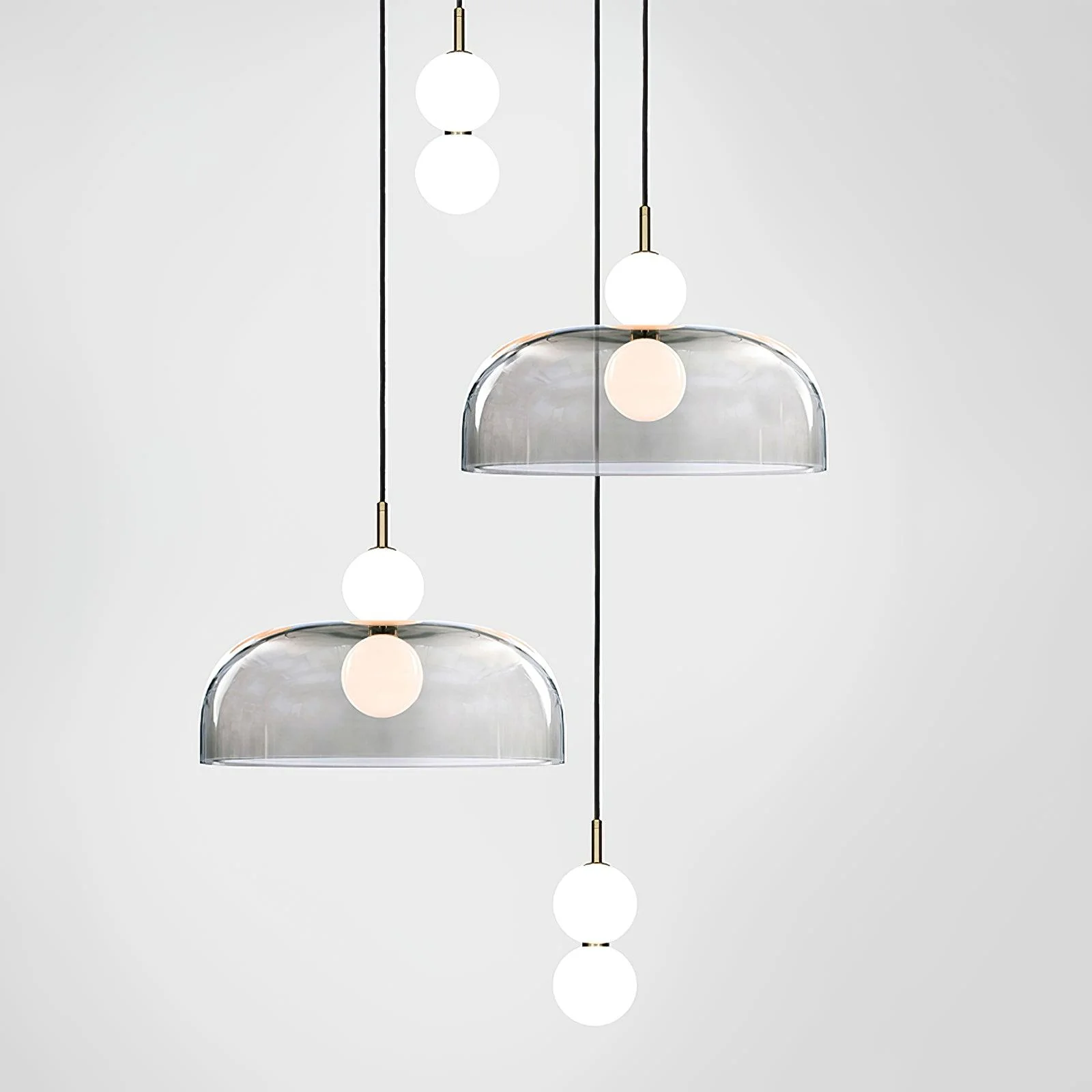Zasorila Modern Minimalist Glass Pendant Light - Image 9