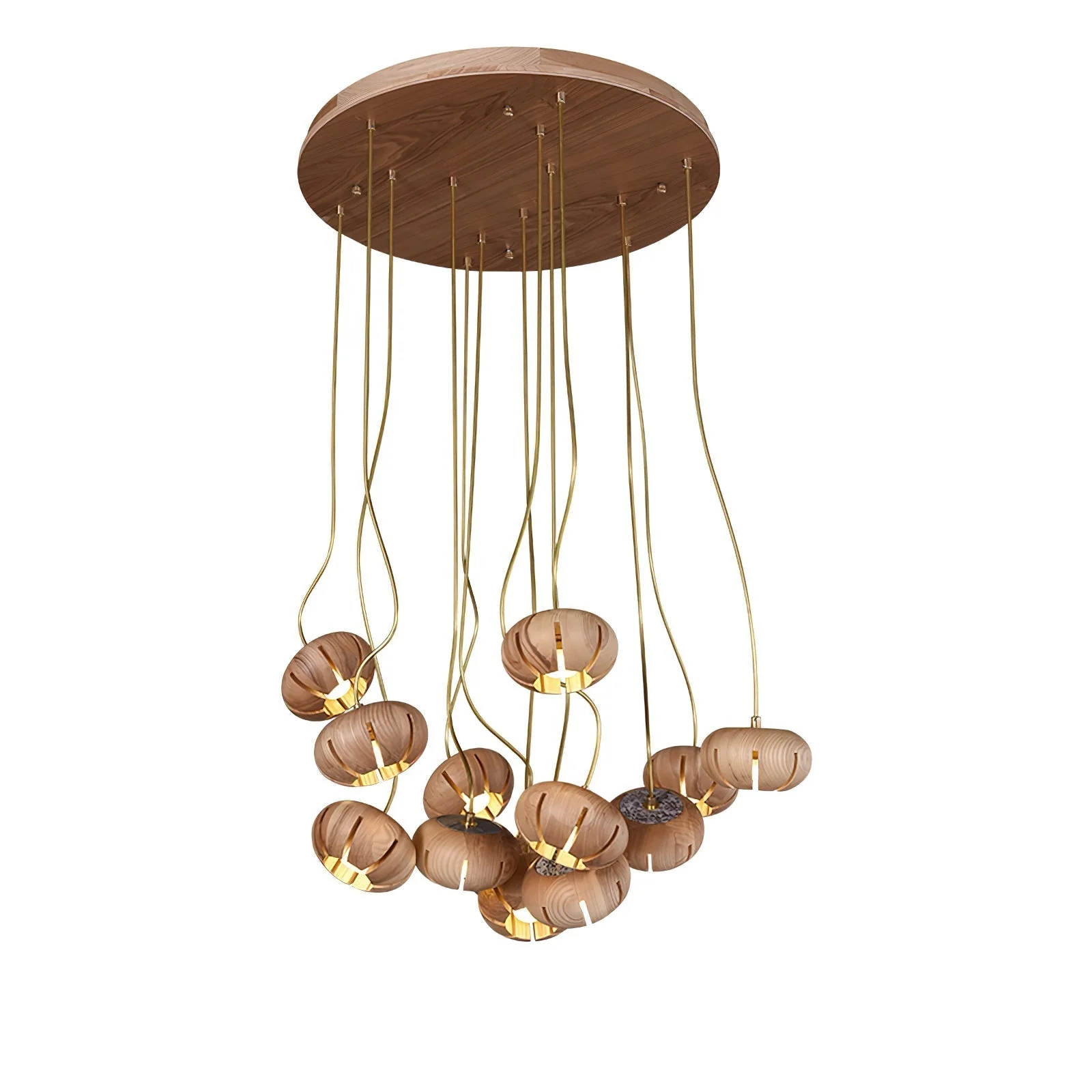 Zasorir Sculptural Marble Cluster Pendant Light - Image 2