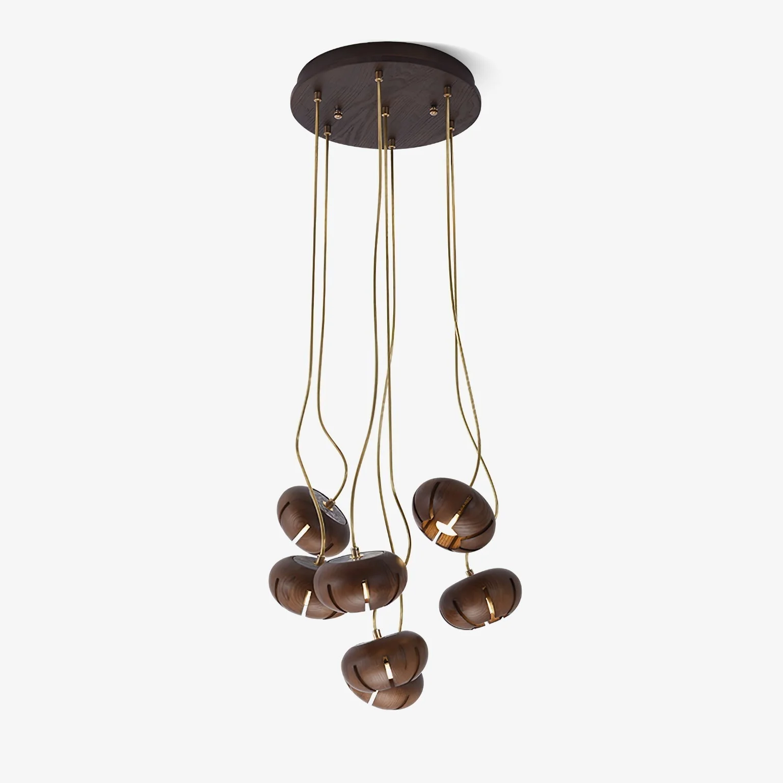 Zasorir Sculptural Marble Cluster Pendant Light - Image 20