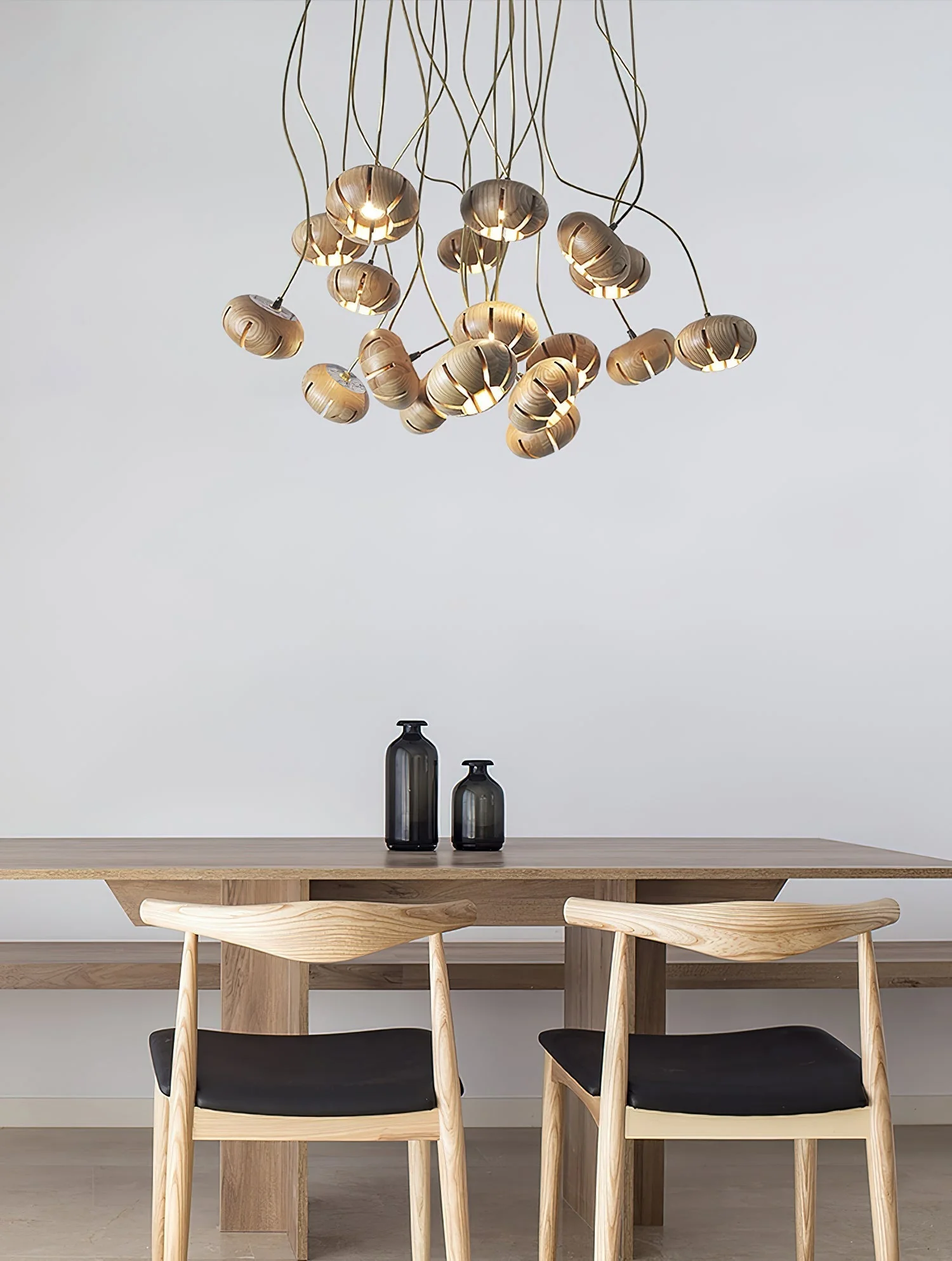 Zasorir Sculptural Marble Cluster Pendant Light - Image 28