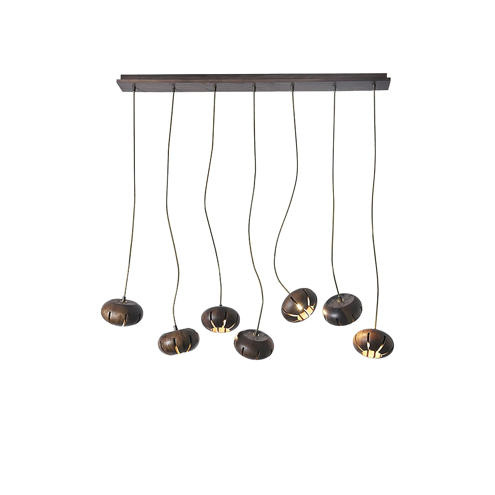 Zasorir Sculptural Marble Cluster Pendant Light - Image 3
