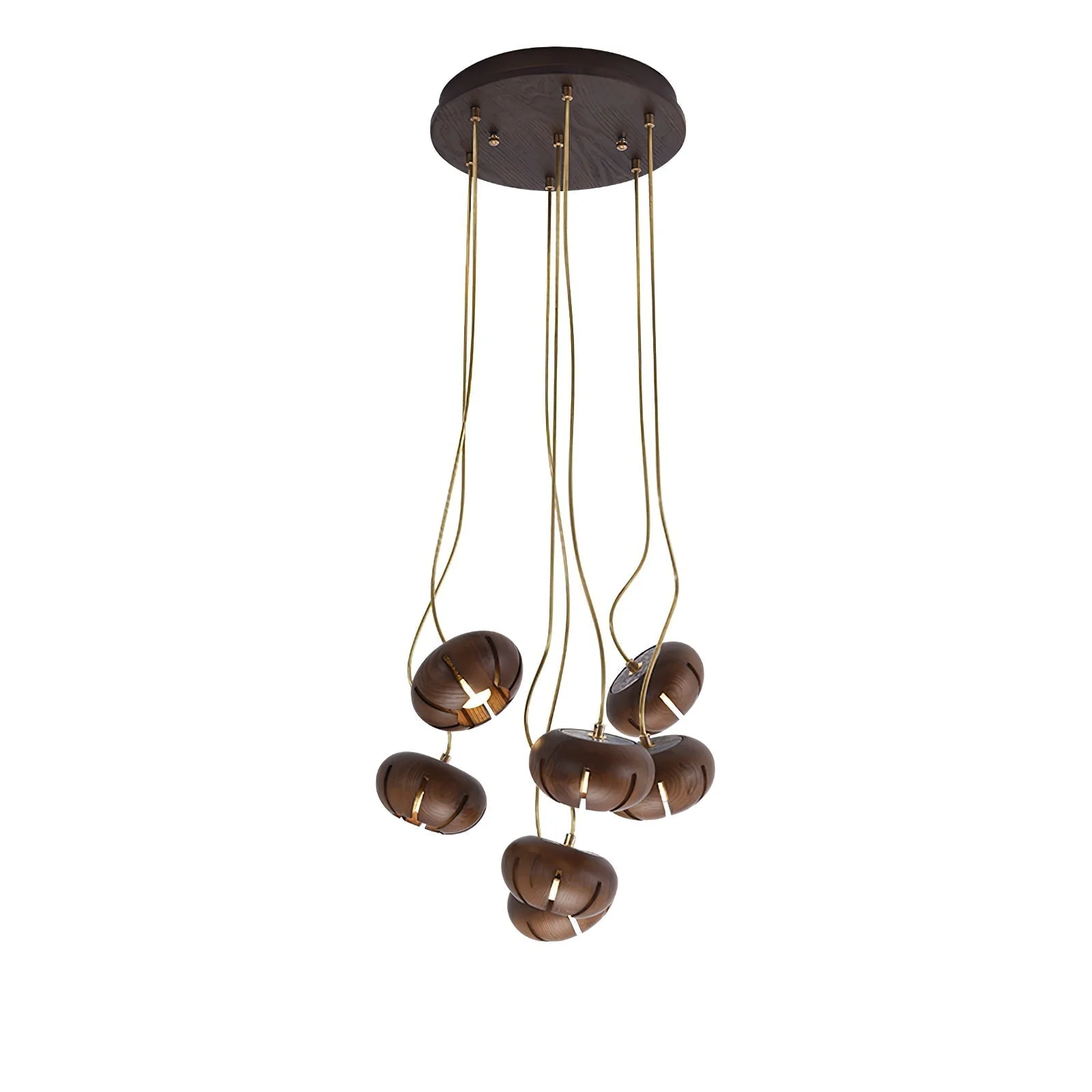 Zasorir Sculptural Marble Cluster Pendant Light - Image 30