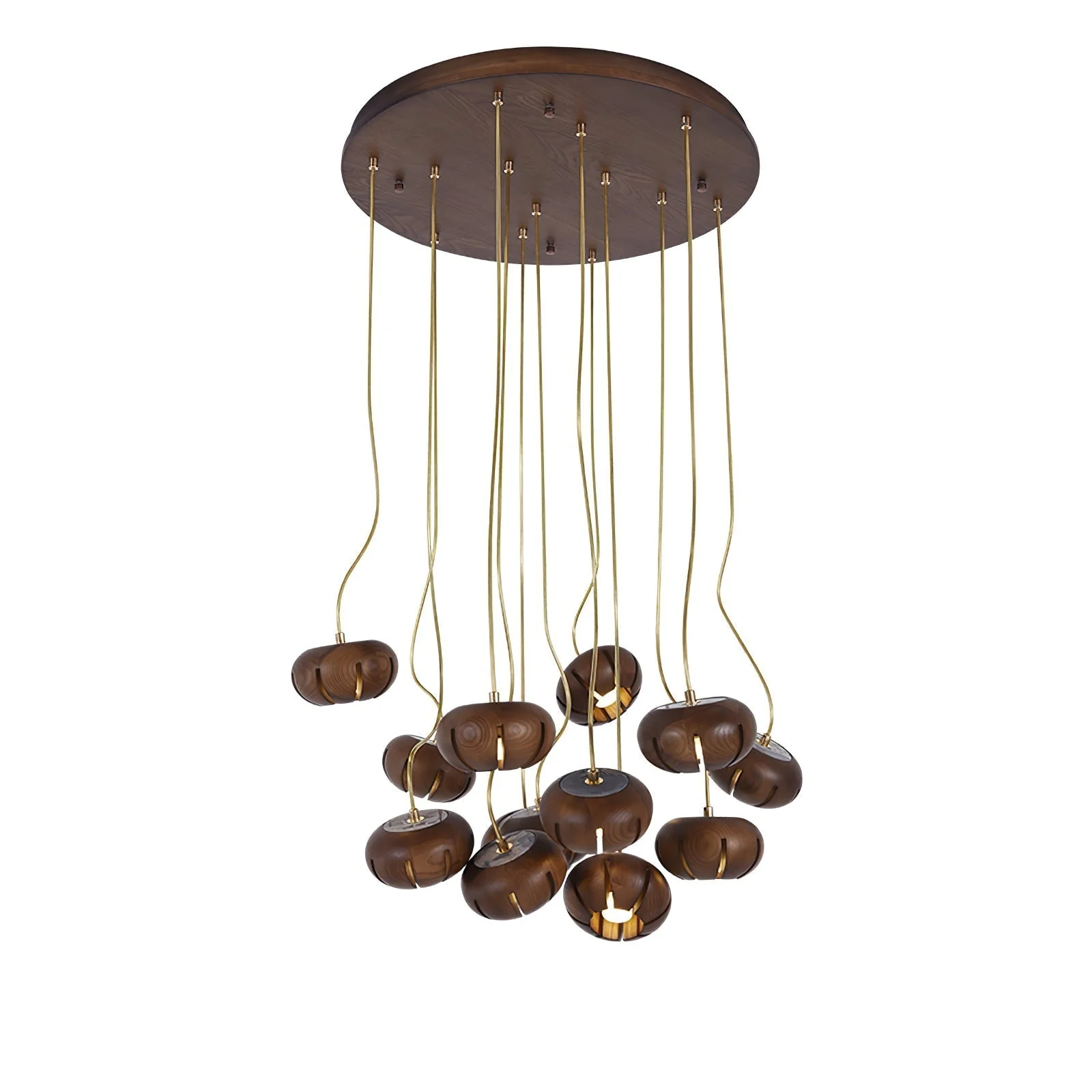 Zasorir Sculptural Marble Cluster Pendant Light - Image 32
