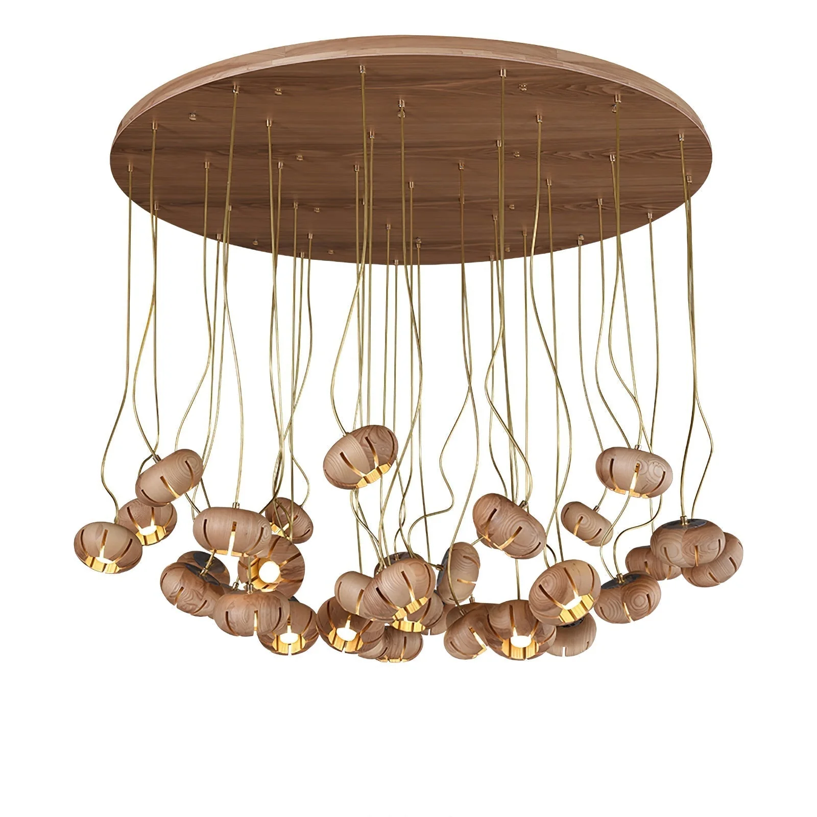 Zasorir Sculptural Marble Cluster Pendant Light - Image 36
