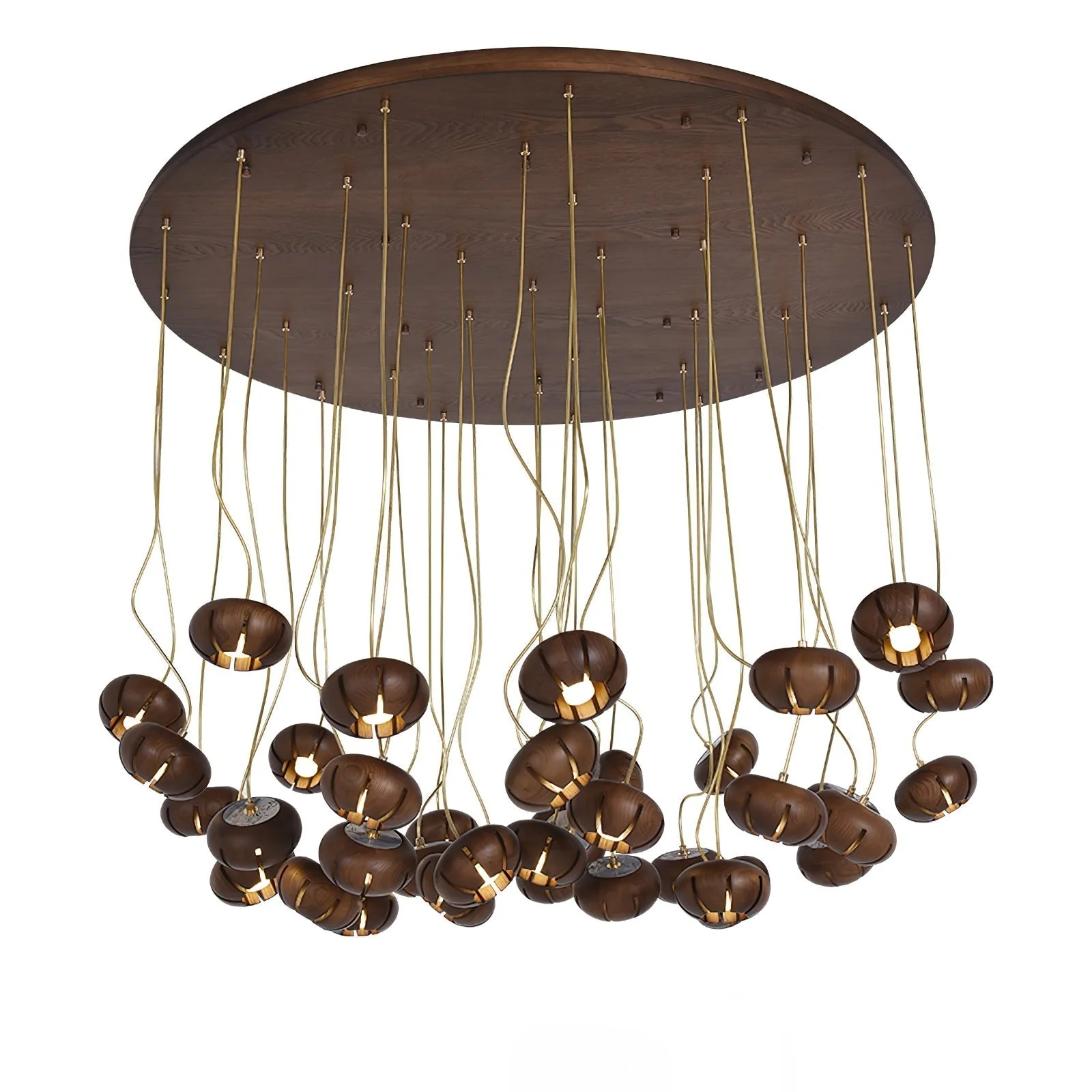 Zasorir Sculptural Marble Cluster Pendant Light - Image 37