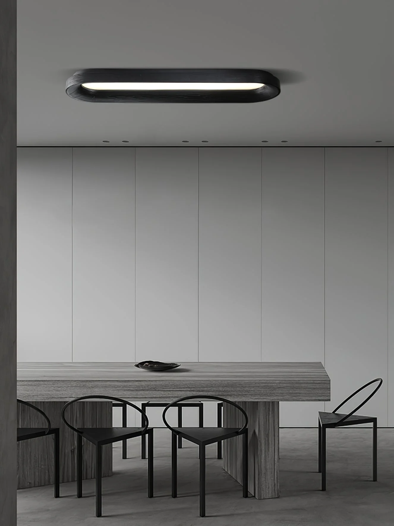 Zatalel Modern Minimalist Flowing Cloud Wood Ceiling Lamp - Image 12