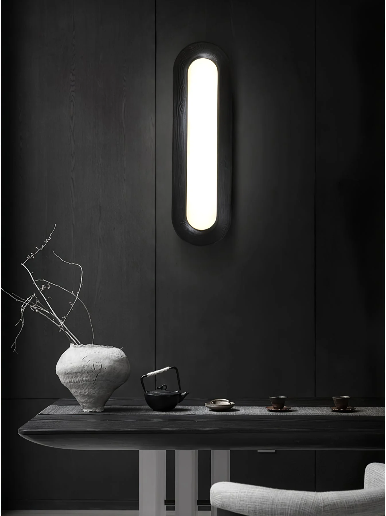 Zatalel Modern Minimalist Flowing Cloud Wood Ceiling Lamp - Image 25
