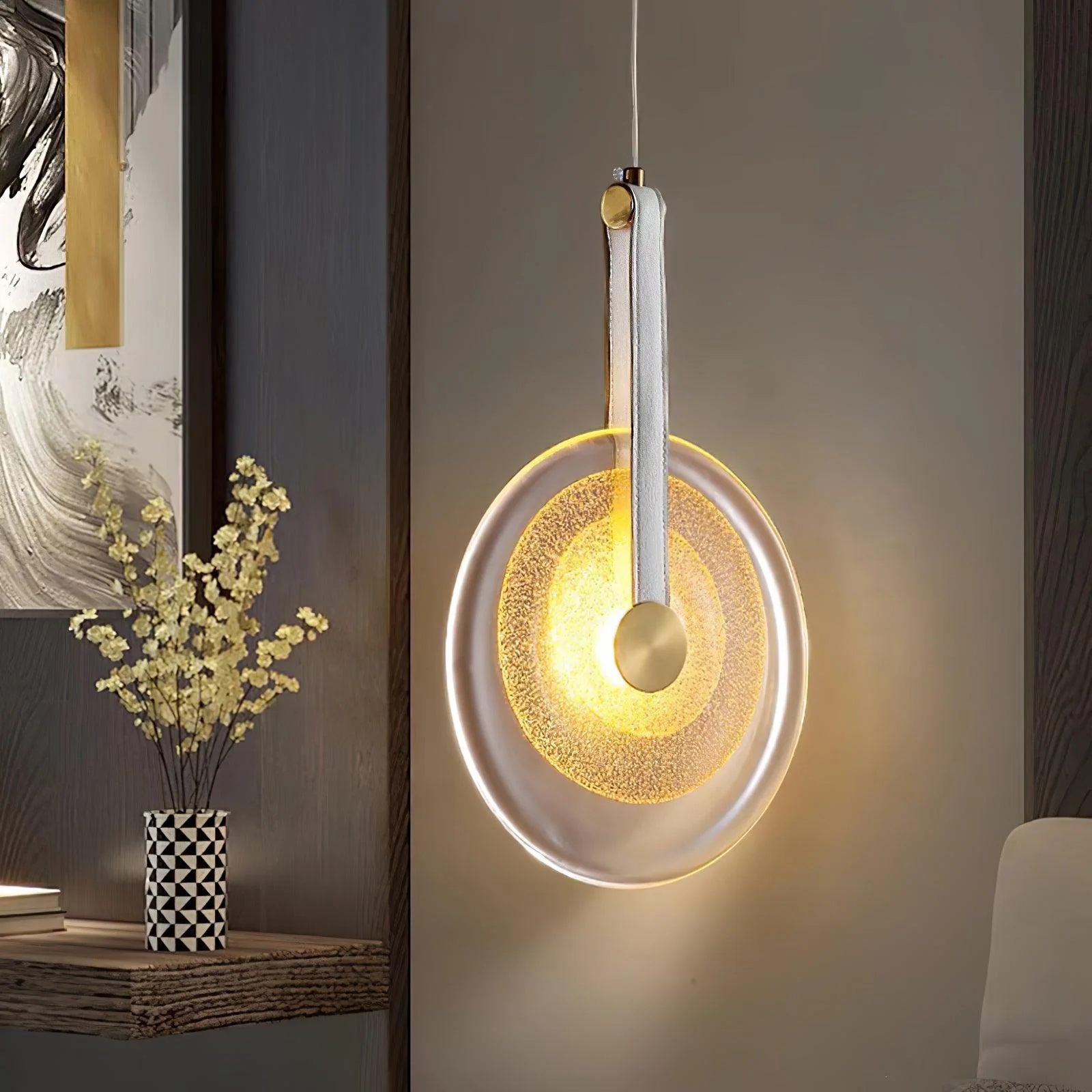 Zaylora Leather Classic Pendant Lamp - Image 12