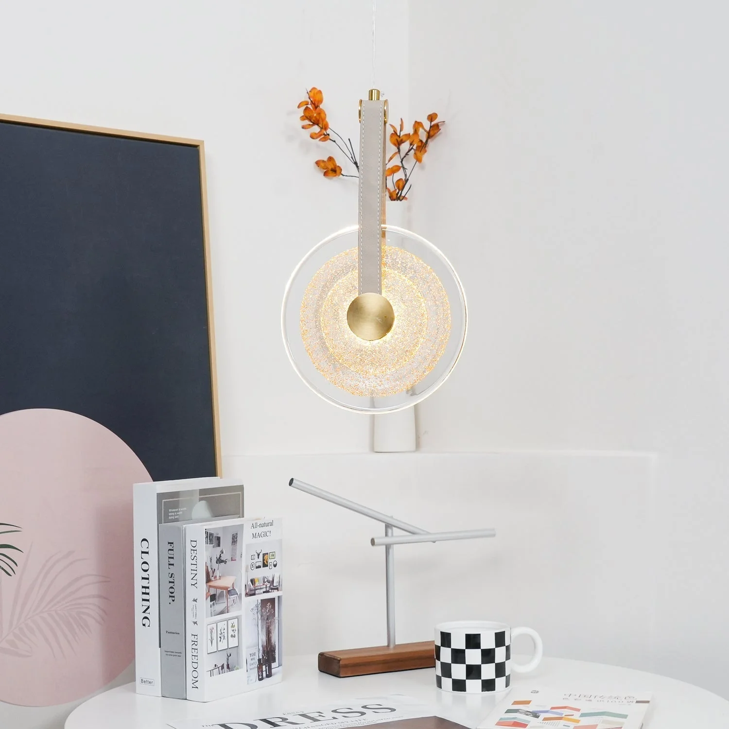 Zaylora Leather Classic Pendant Lamp - Image 16