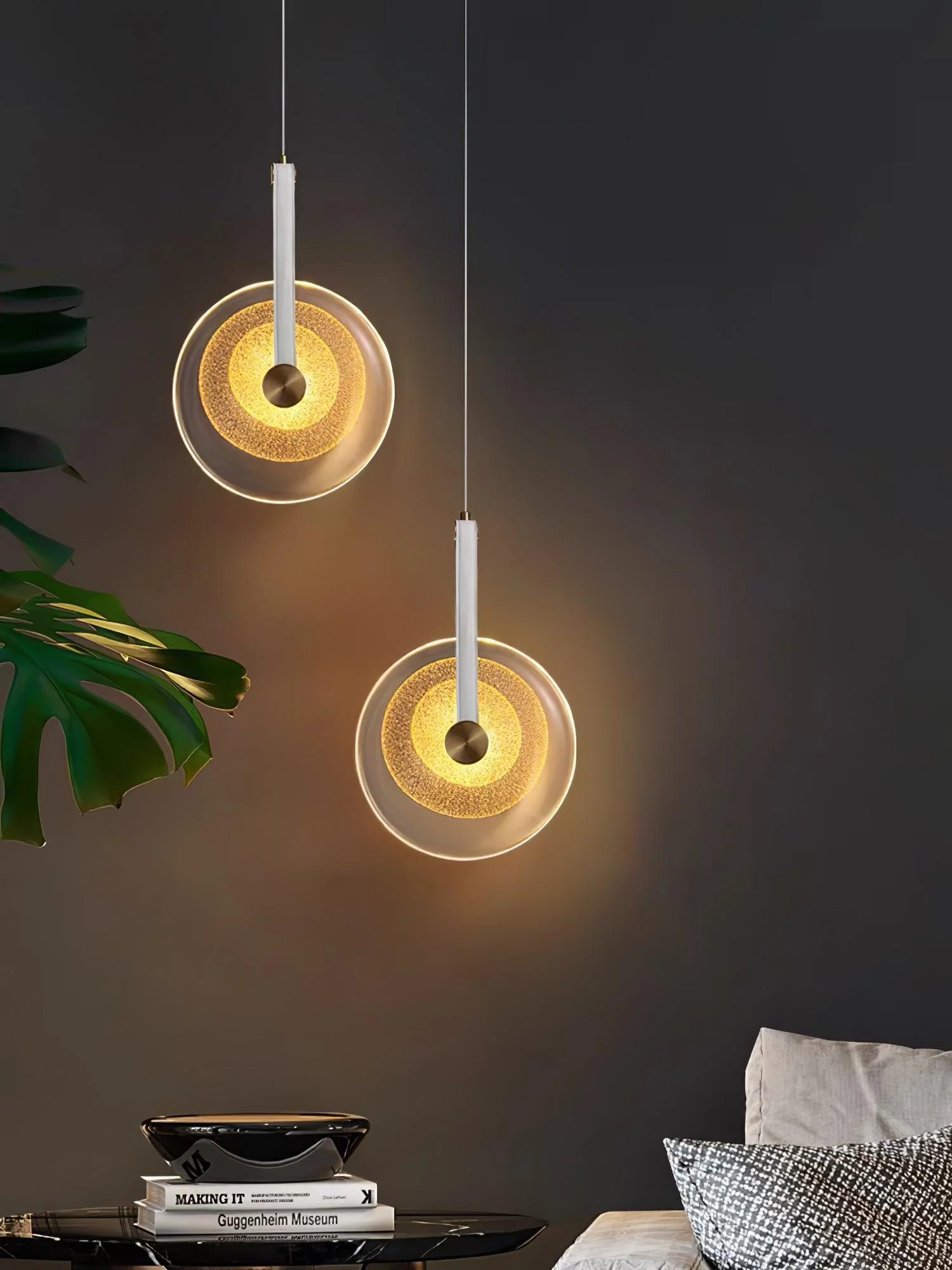 Zaylora Leather Classic Pendant Lamp - Image 3