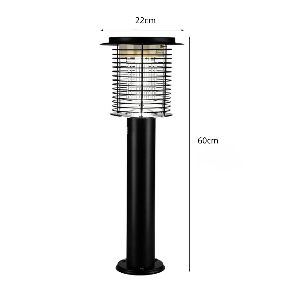 Zeann Unique Mosquito Killer Steel Outdoor Lamp - Image 6