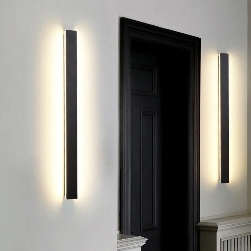 Zebadi Long Linear LED Outdoor Wall Porch Lights - Image 7