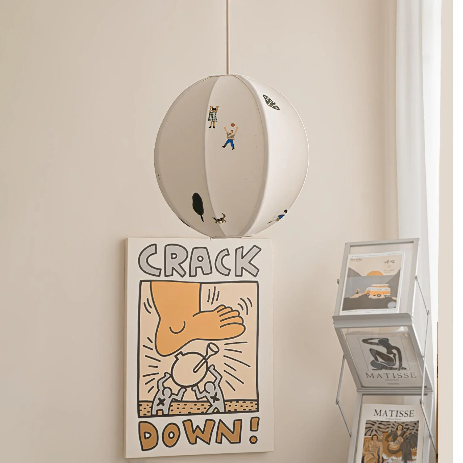 Zelarace Fabric Pendant Lamp - Image 12