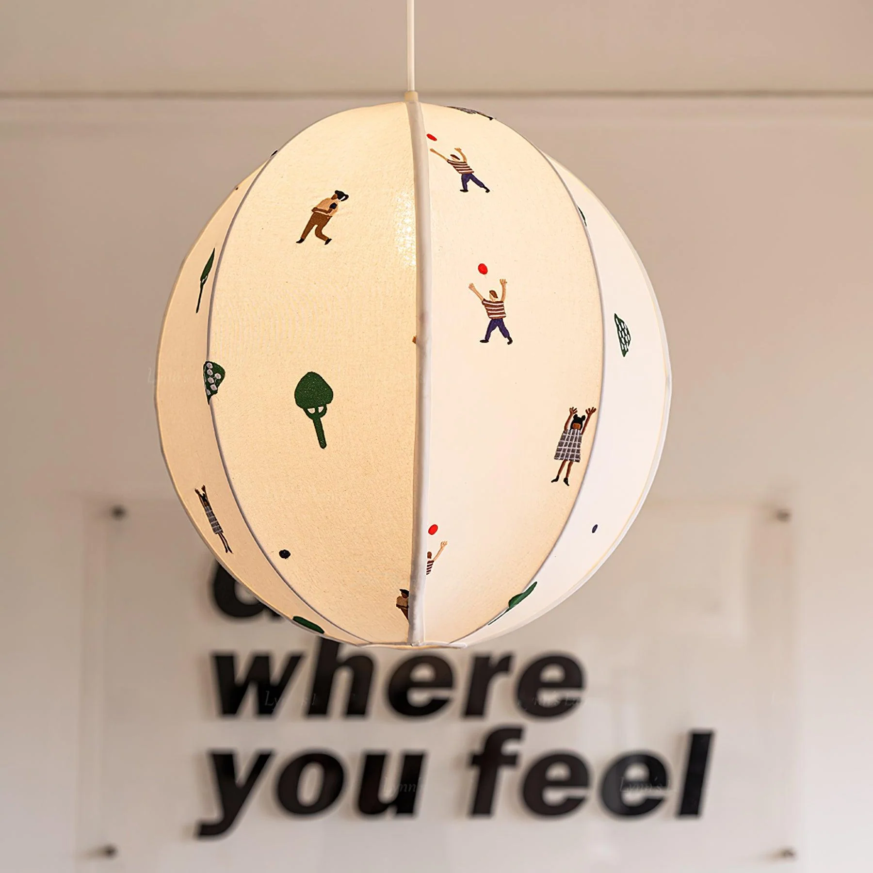 Zelarace Fabric Pendant Lamp - Image 16