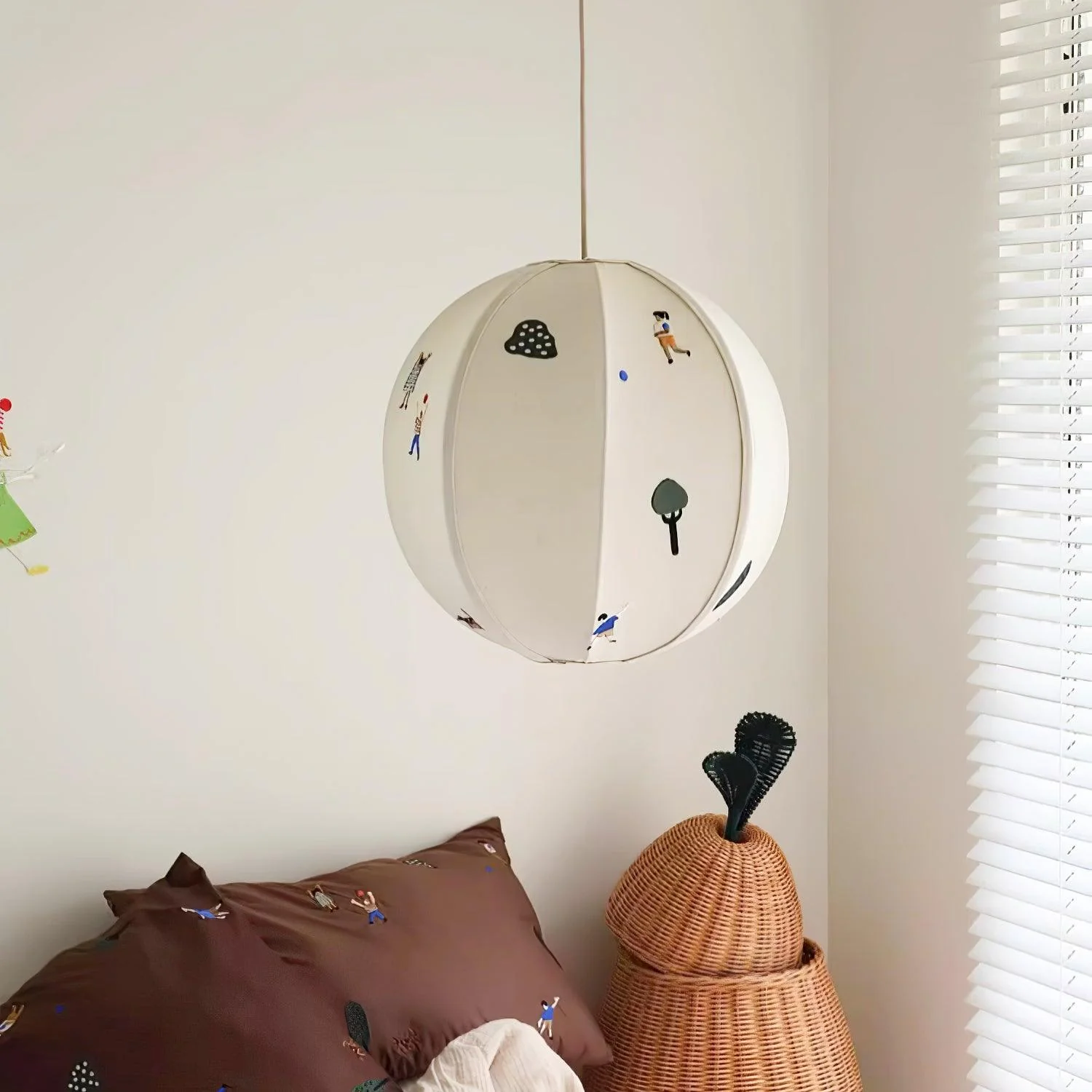 Zelarace Fabric Pendant Lamp - Image 17
