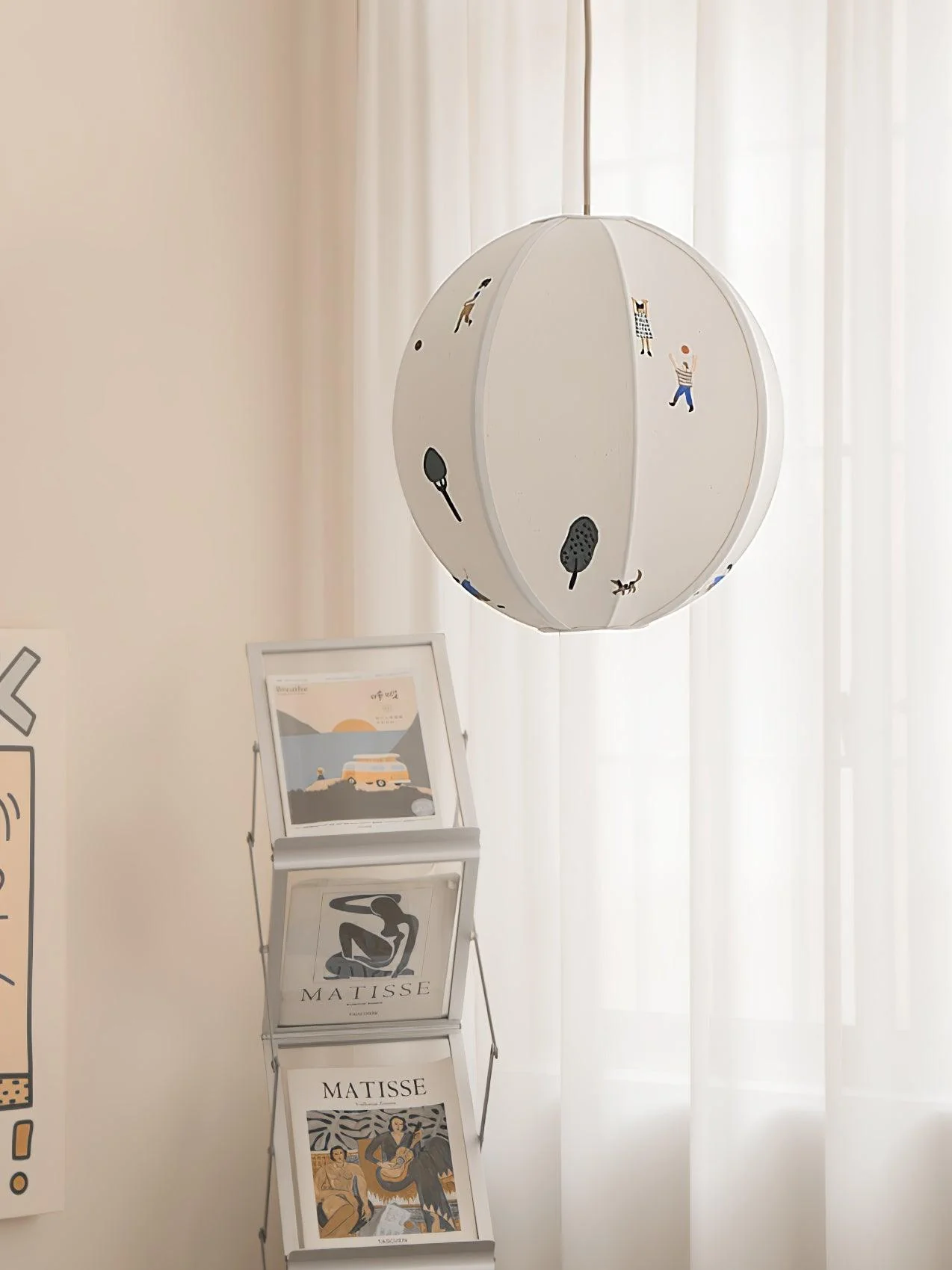 Zelarace Fabric Pendant Lamp - Image 19