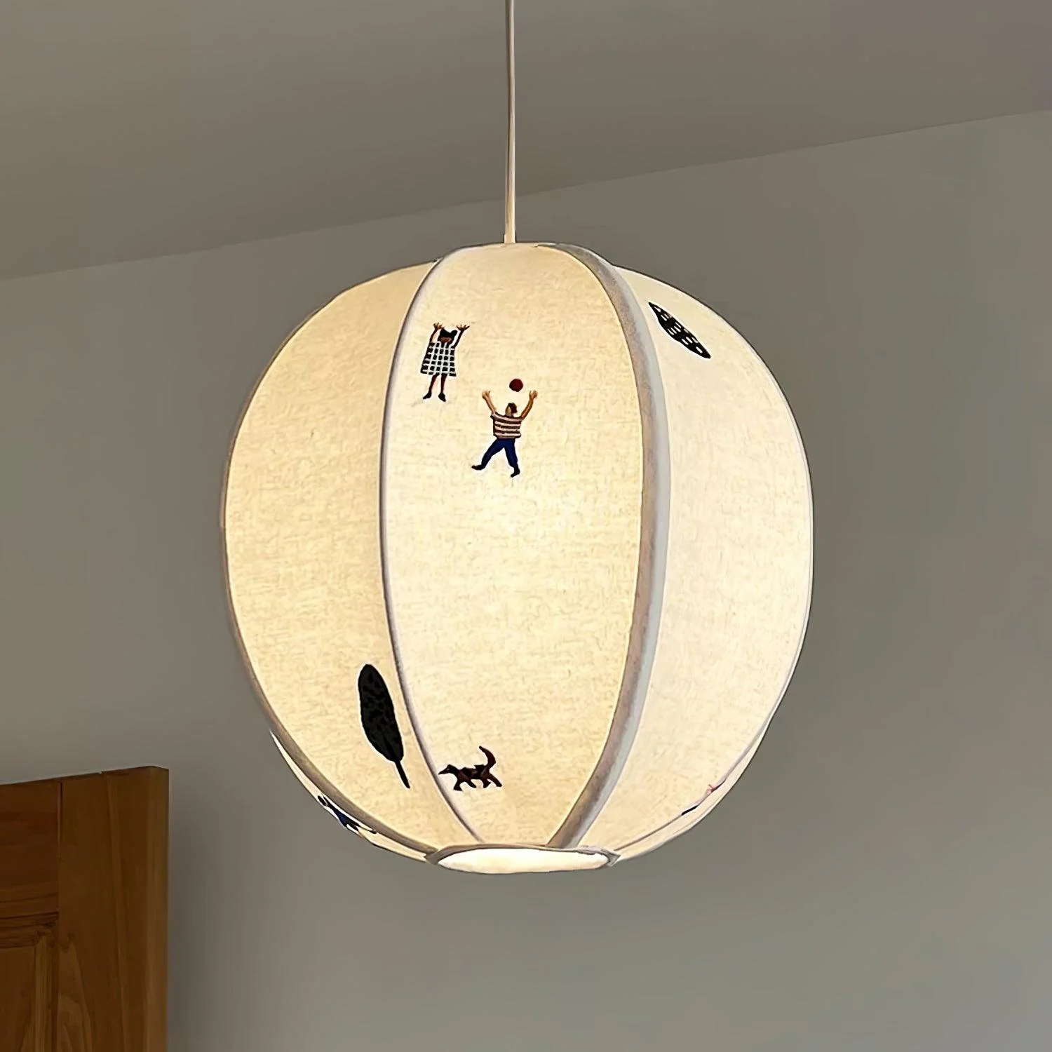 Zelarace Fabric Pendant Lamp - Image 28