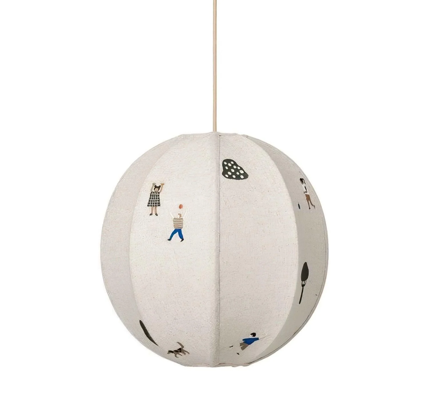 Zelarace Fabric Pendant Lamp - Image 3