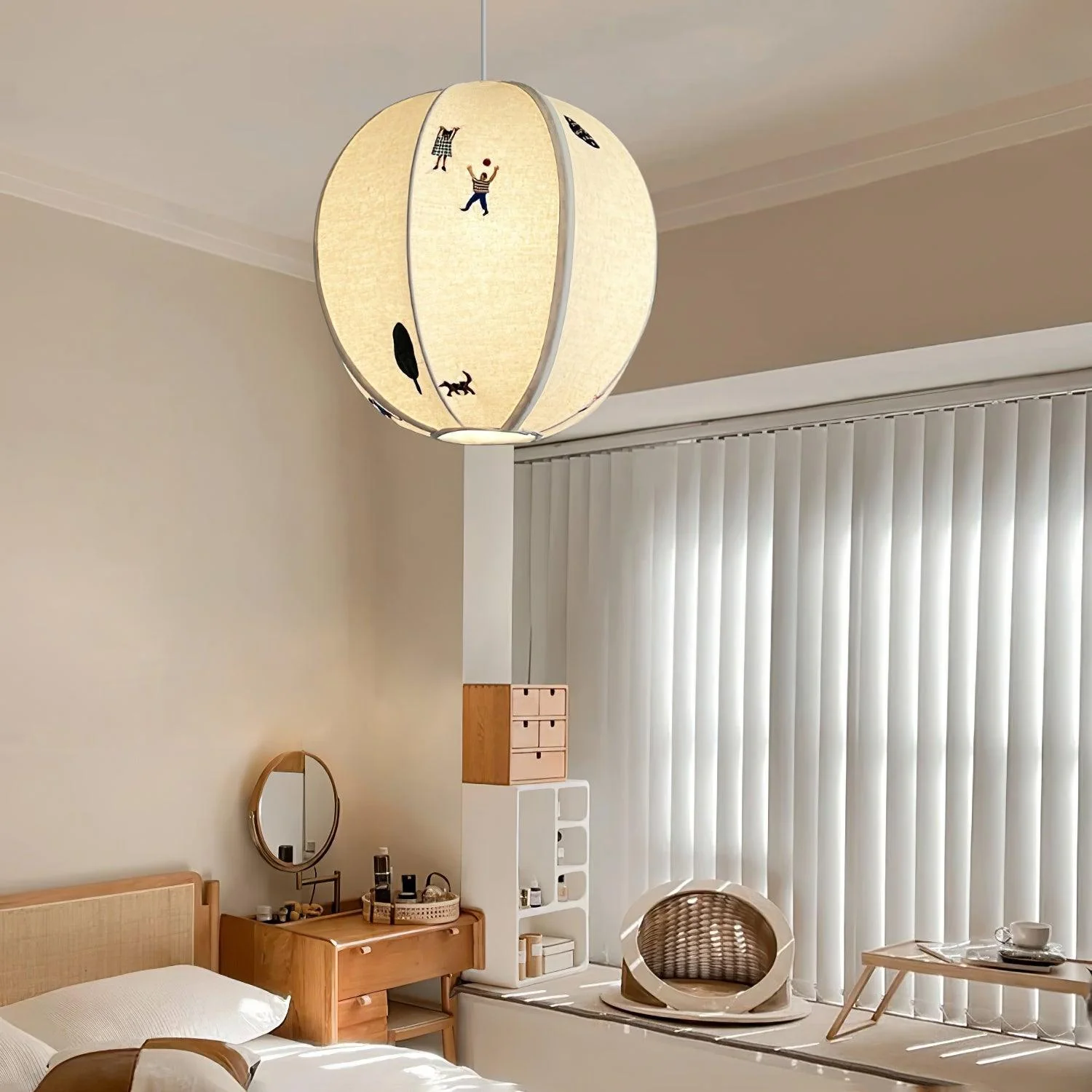 Zelarace Fabric Pendant Lamp - Image 32