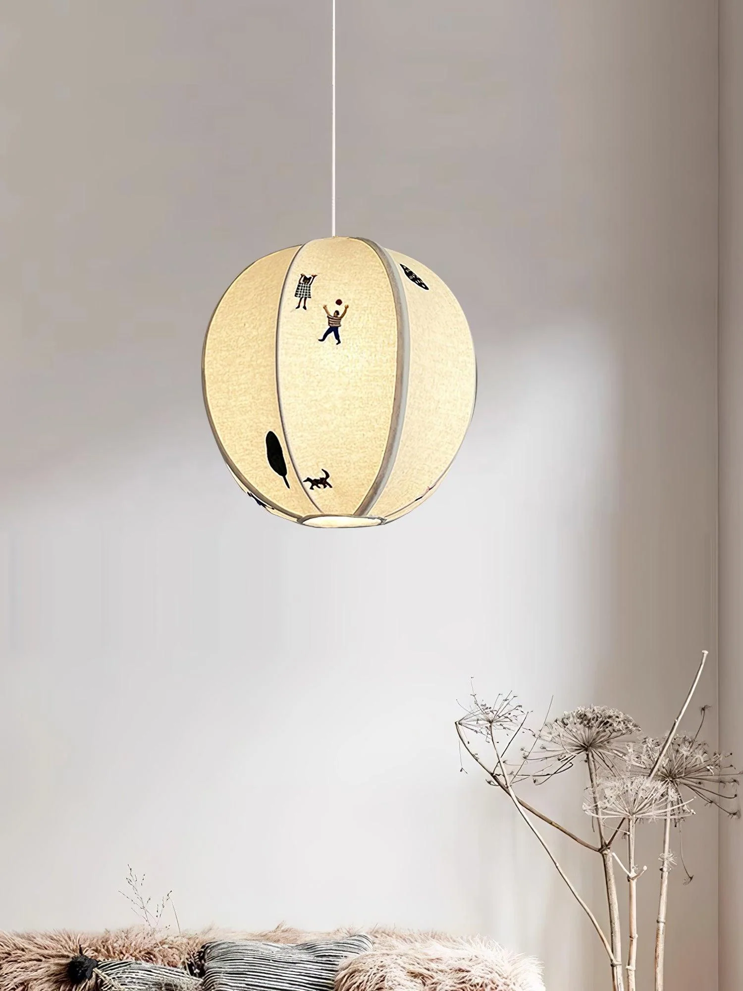 Zelarace Fabric Pendant Lamp - Image 37