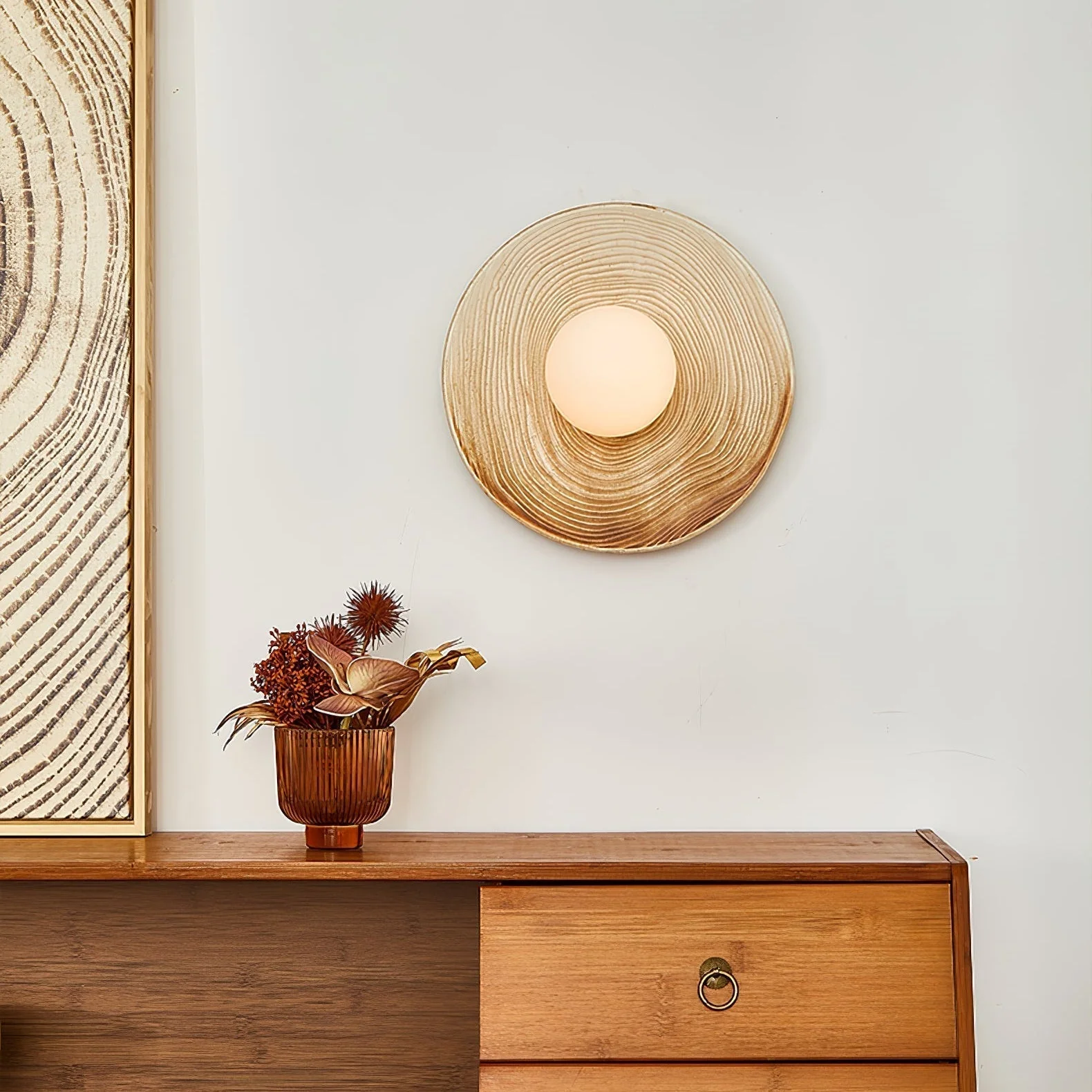 Zelene Wall lamp Nordic Art Ceramic Sconce - Image 12