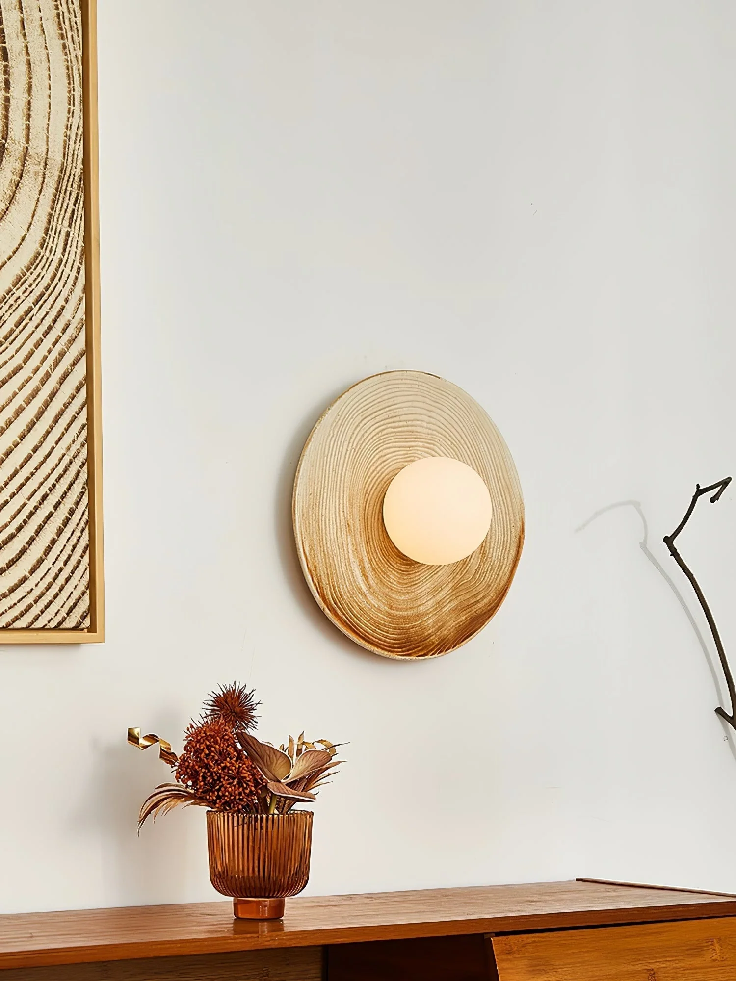 Zelene Wall lamp Nordic Art Ceramic Sconce - Image 7
