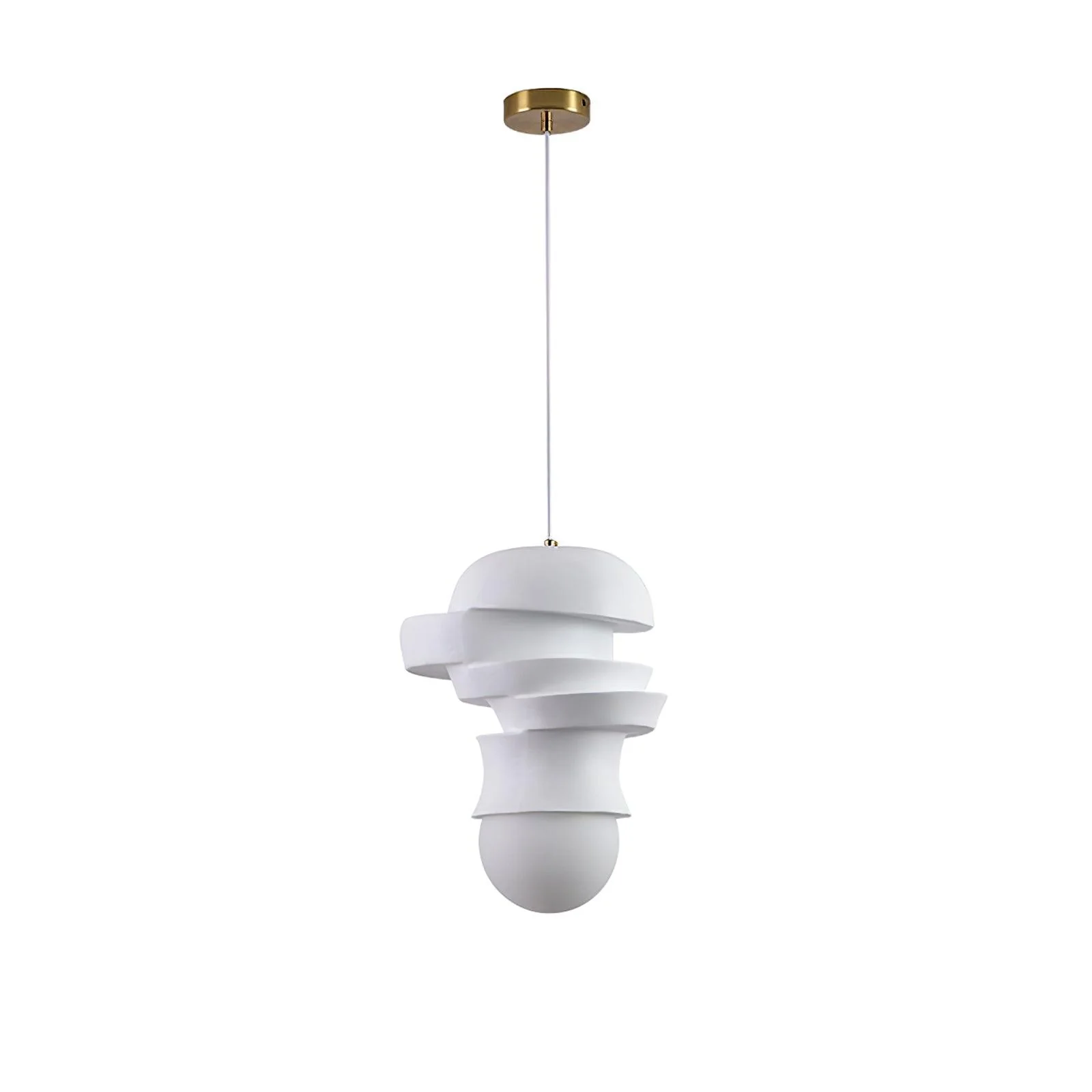 Zelireth Individual Creativity Resin Glass Pendant Lamp - Image 13