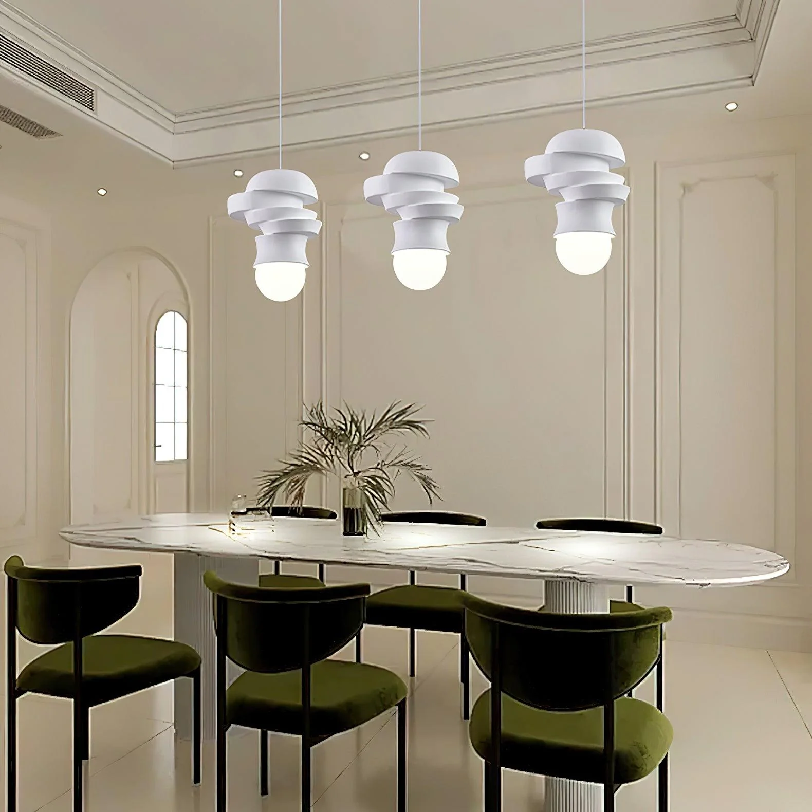Zelireth Individual Creativity Resin Glass Pendant Lamp - Image 18