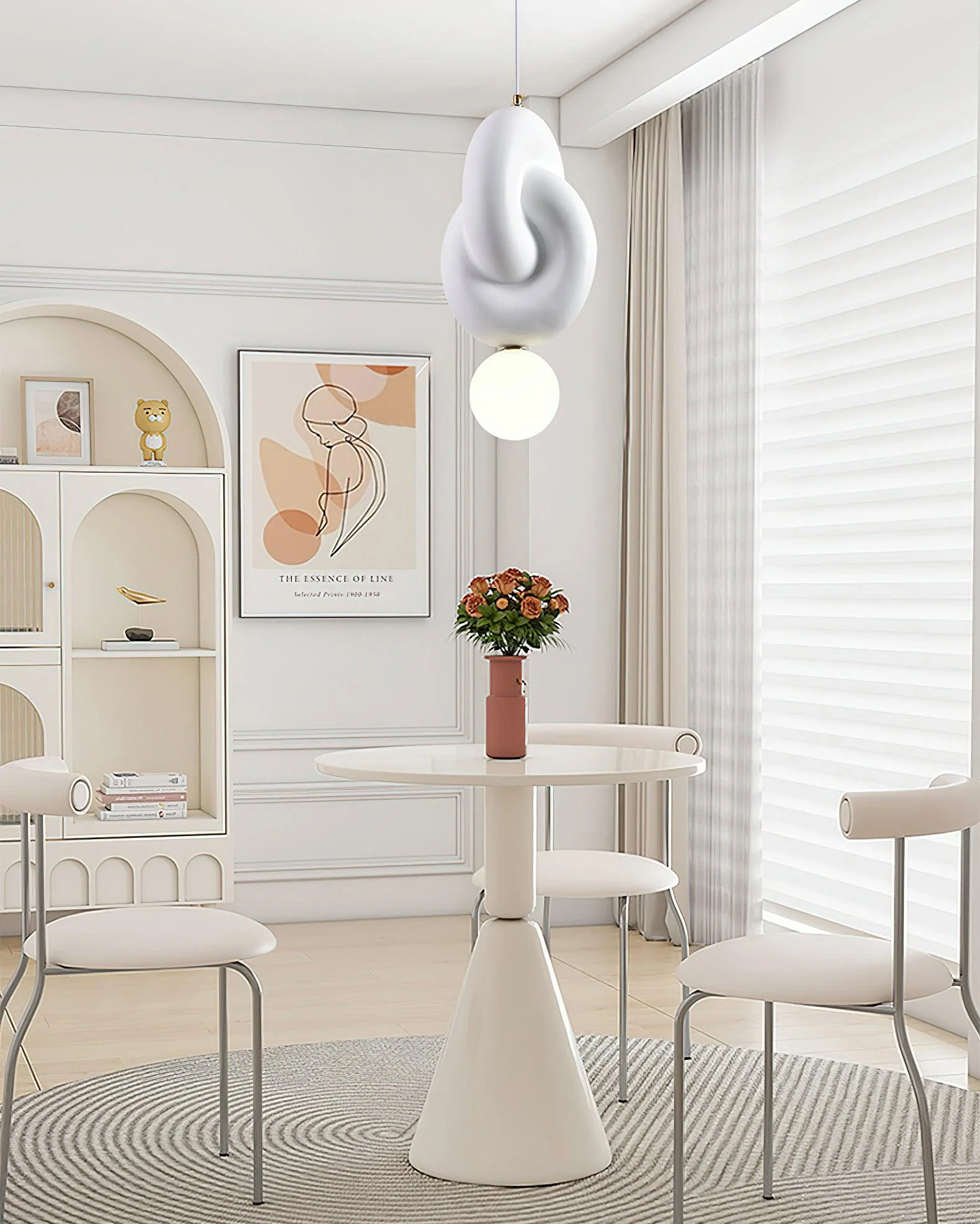 Zelireth Individual Creativity Resin Glass Pendant Lamp - Image 24