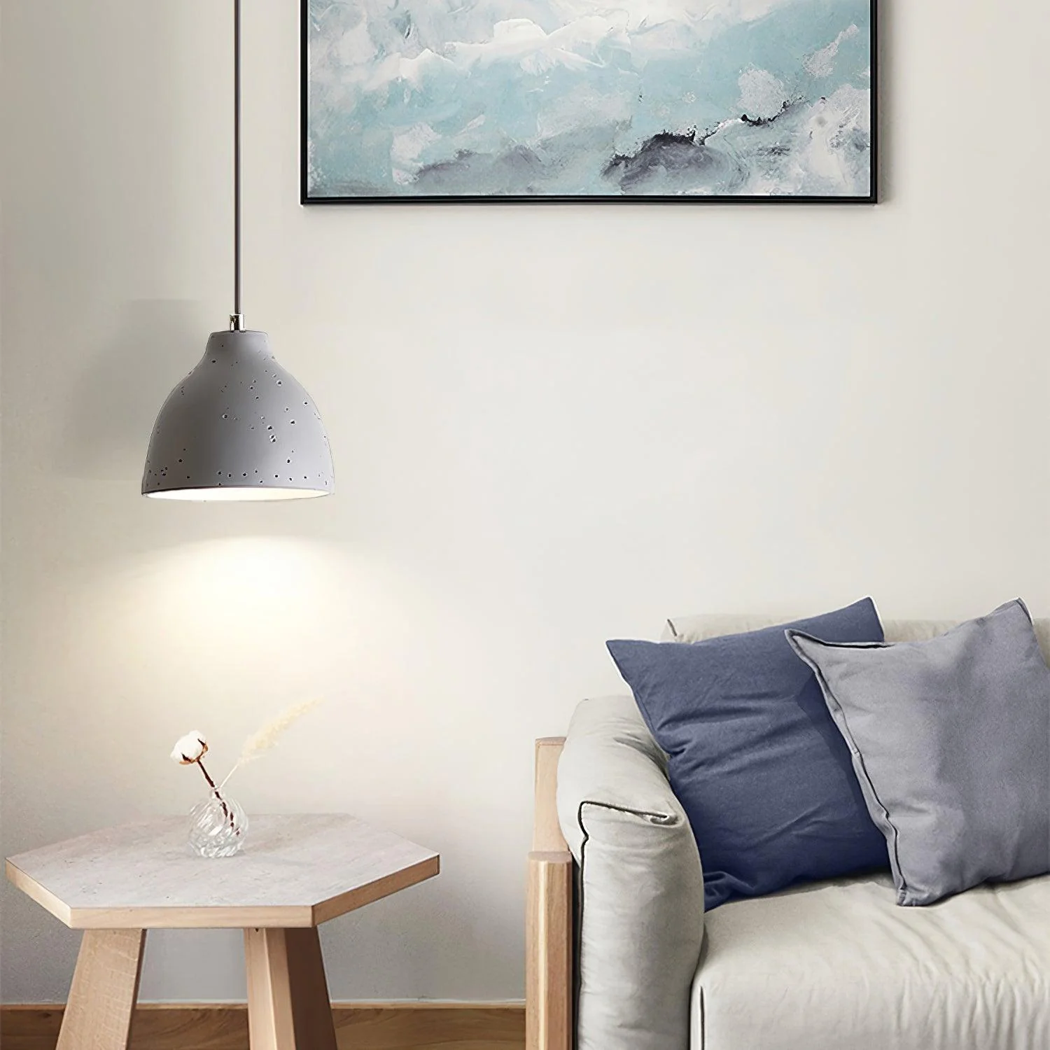 Zelora Resin Classic Pendant Lamp - Image 34