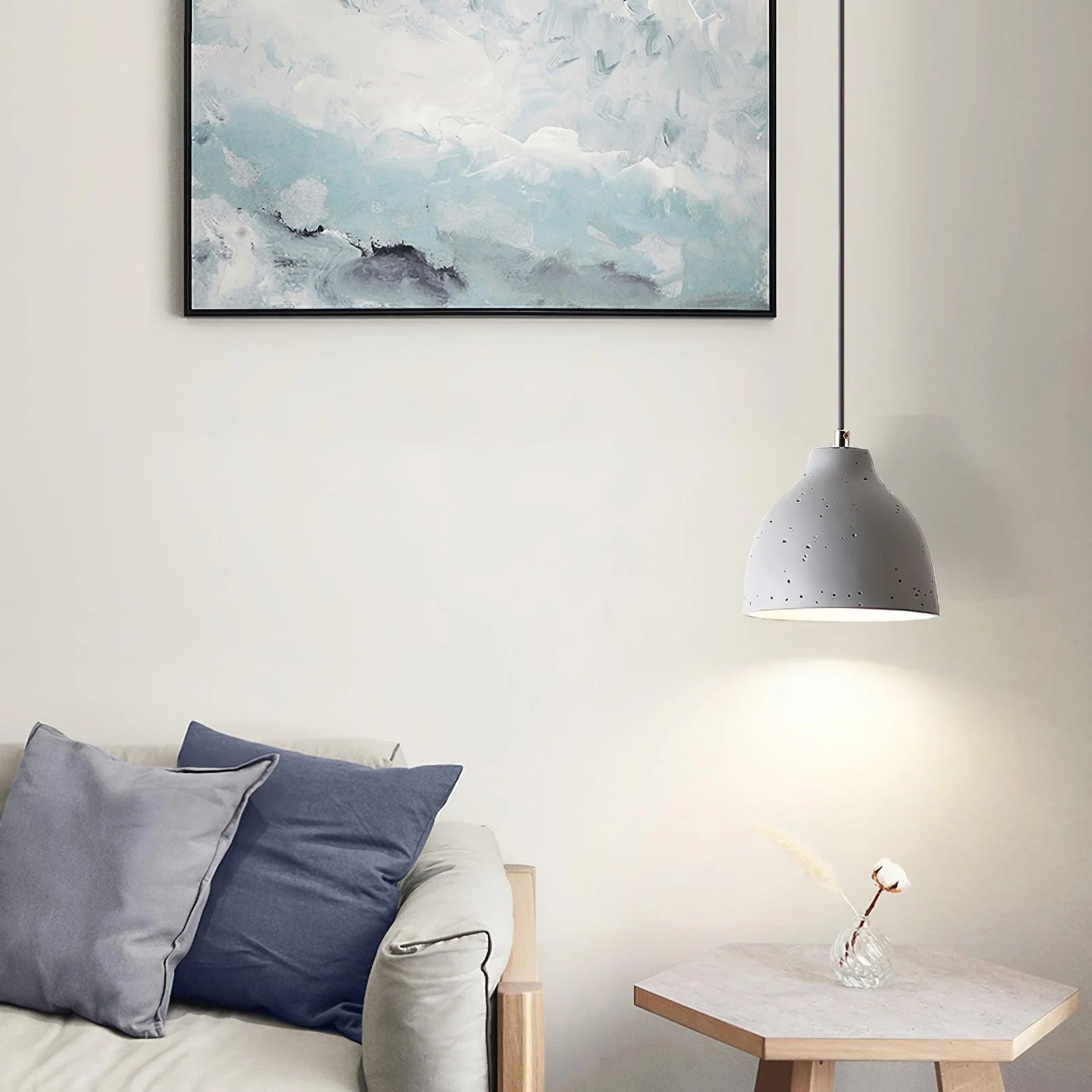 Zelora Resin Classic Pendant Lamp - Image 6