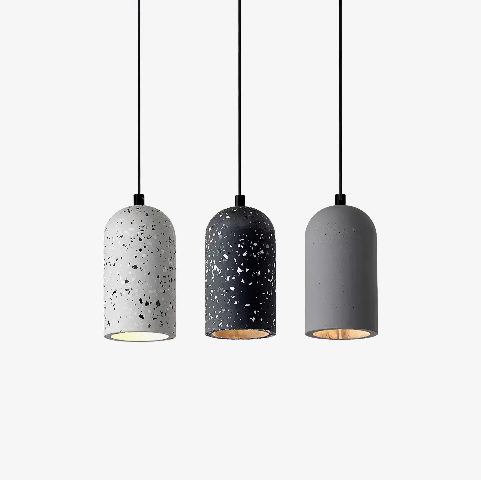 Zeloran Terrazzo Industrial Pendant Lamp