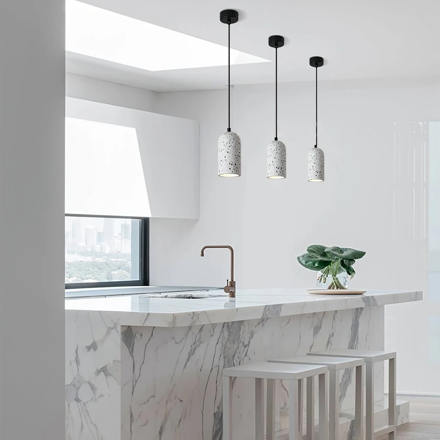 Zeloran Terrazzo Industrial Pendant Lamp - Image 30