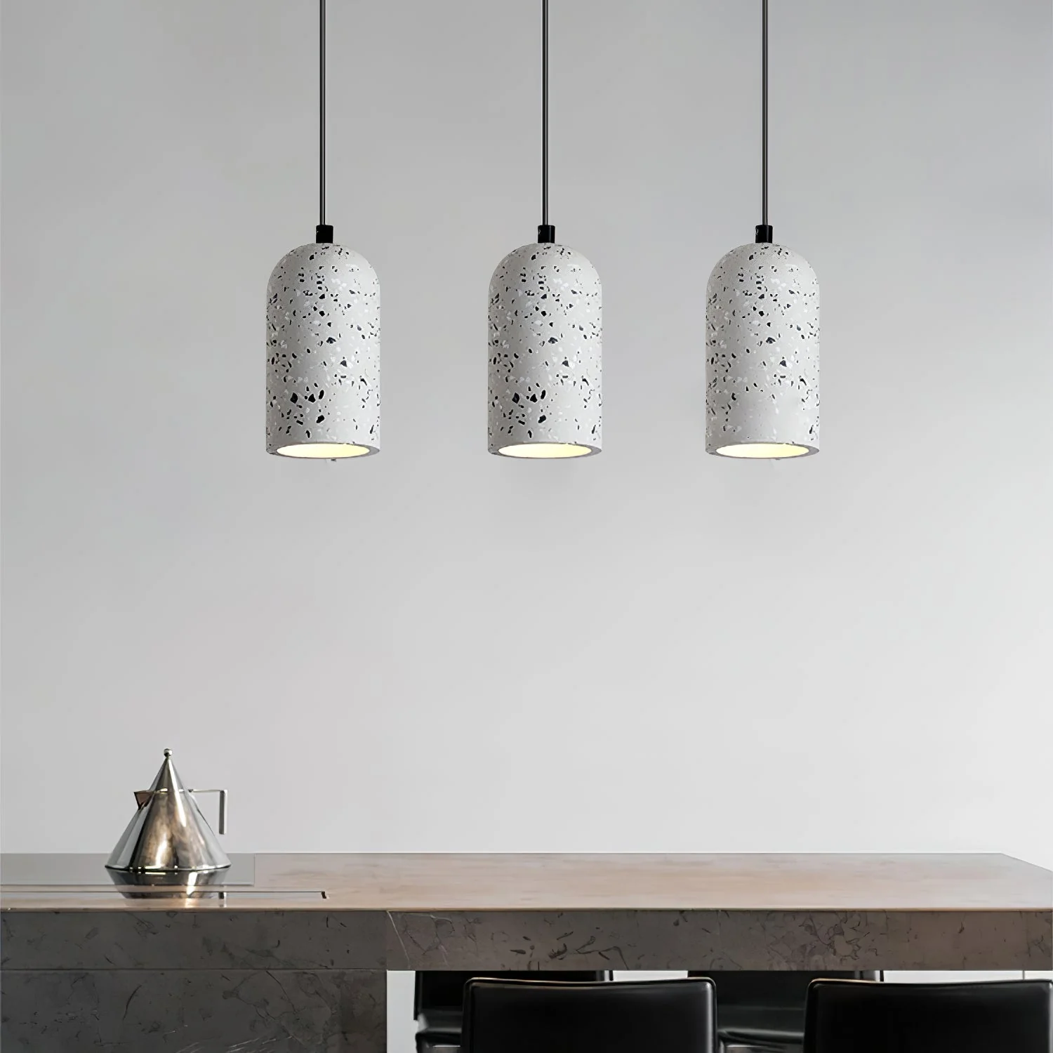 Zeloran Terrazzo Industrial Pendant Lamp - Image 4