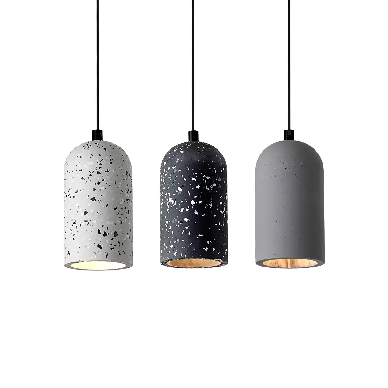 Zeloran Terrazzo Industrial Pendant Lamp - Image 7