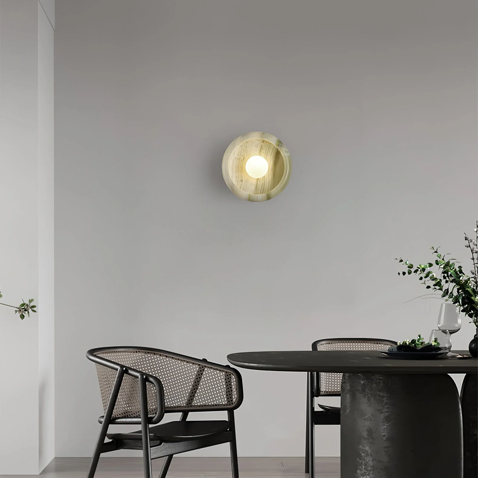 Zemirir Nordic Art Jade Marble Sconce Wall lamp - Image 12