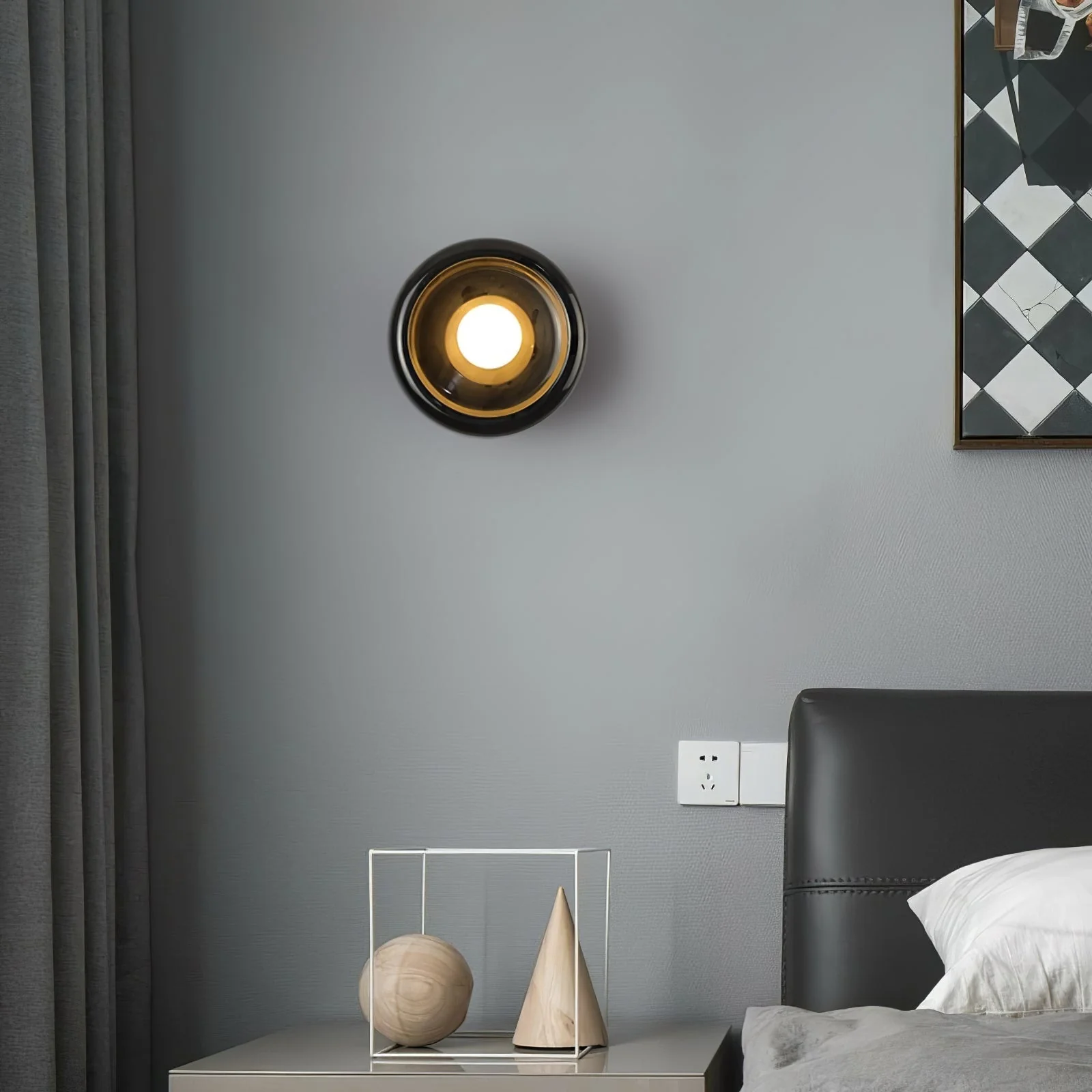 Zemirir Nordic Art Jade Marble Sconce Wall lamp - Image 27