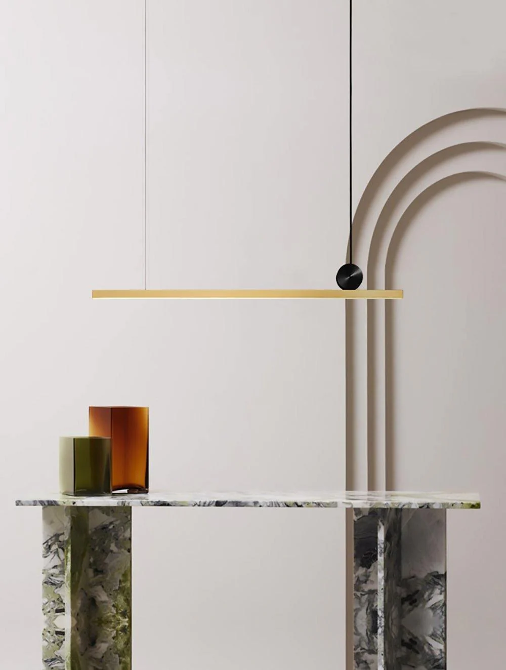 Zenite Artistic Brass Lamp - Image 4