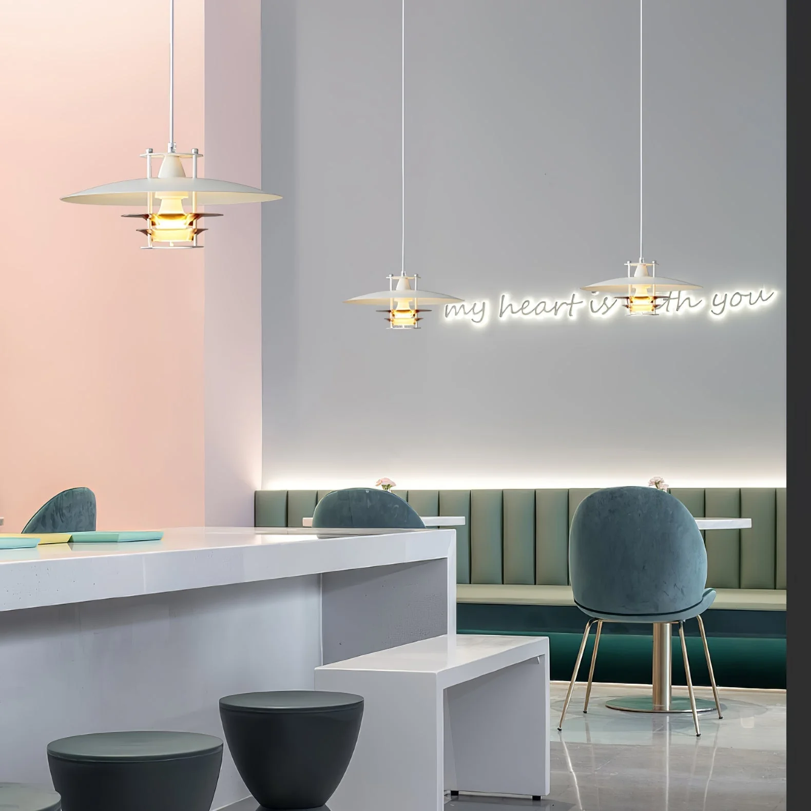 Zenith Modern Aluminum Pendant Light - Image 47