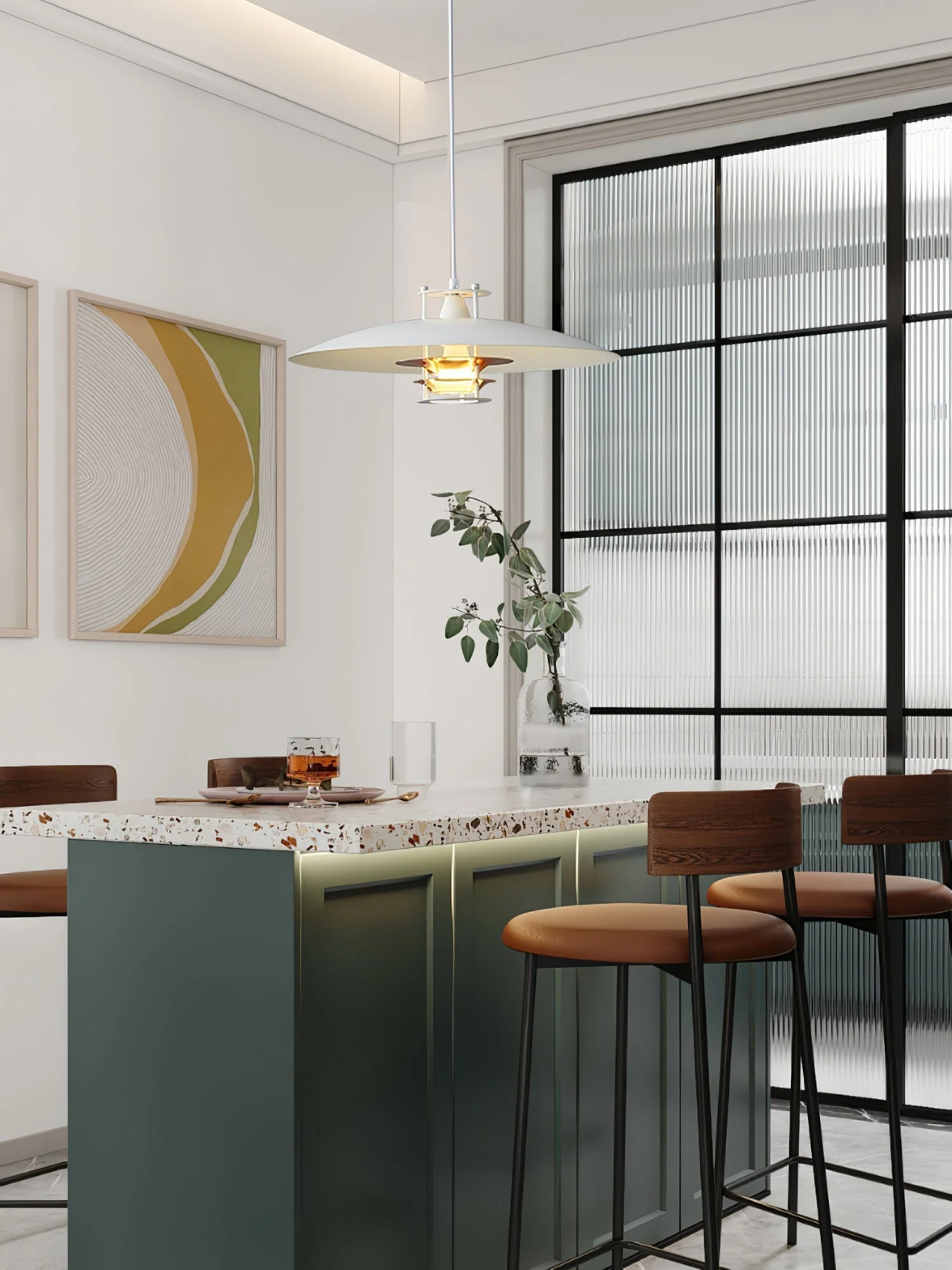Zenith Modern Aluminum Pendant Light - Image 54