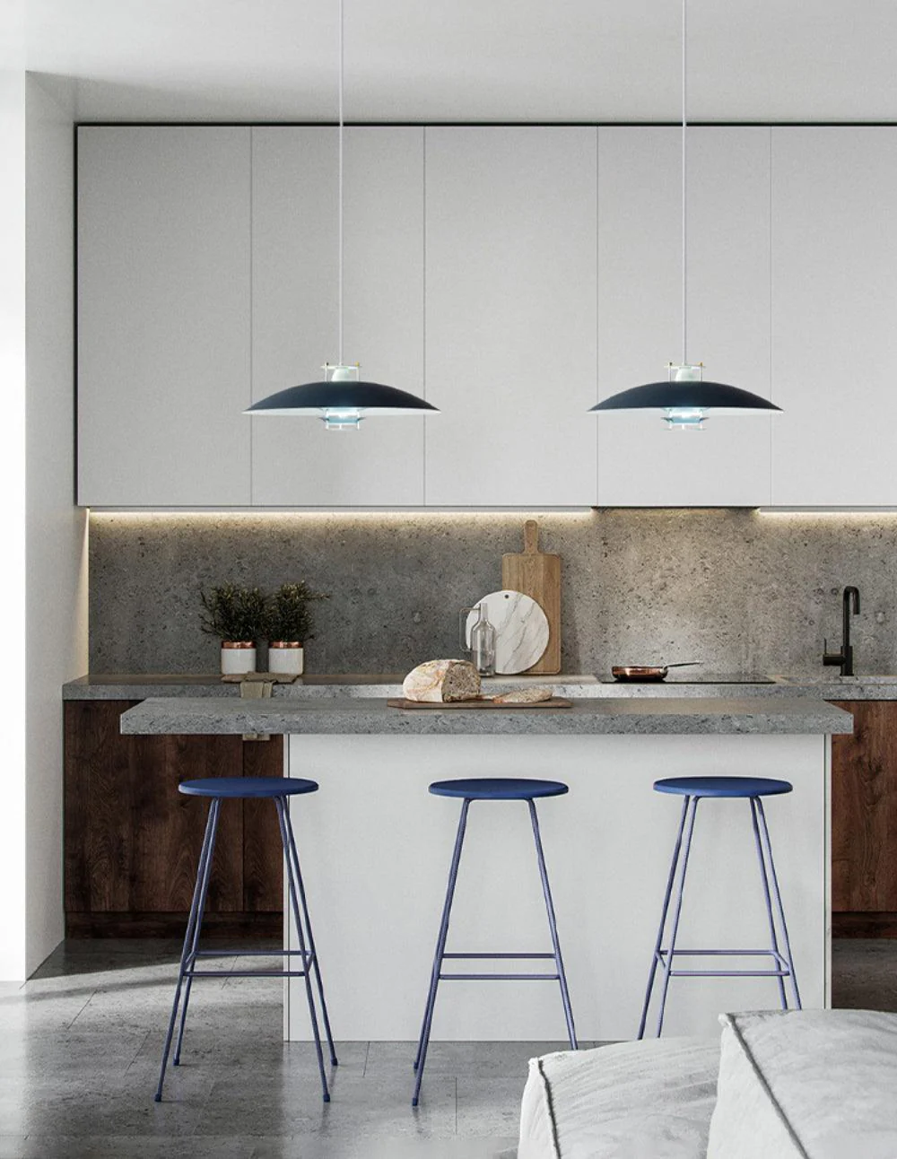 Zenith Modern Aluminum Pendant Light - Image 7