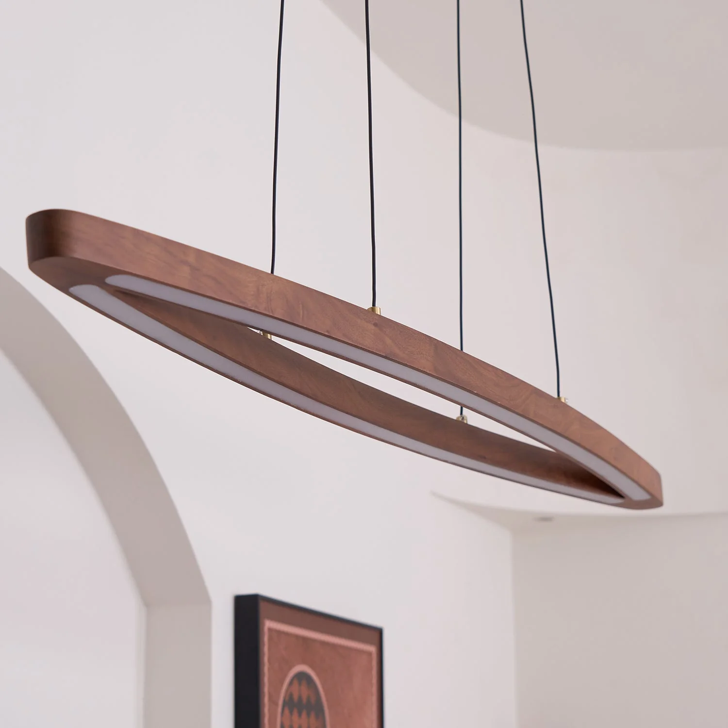 Zentan Wood Minimalist Pendant Lamp - Image 10