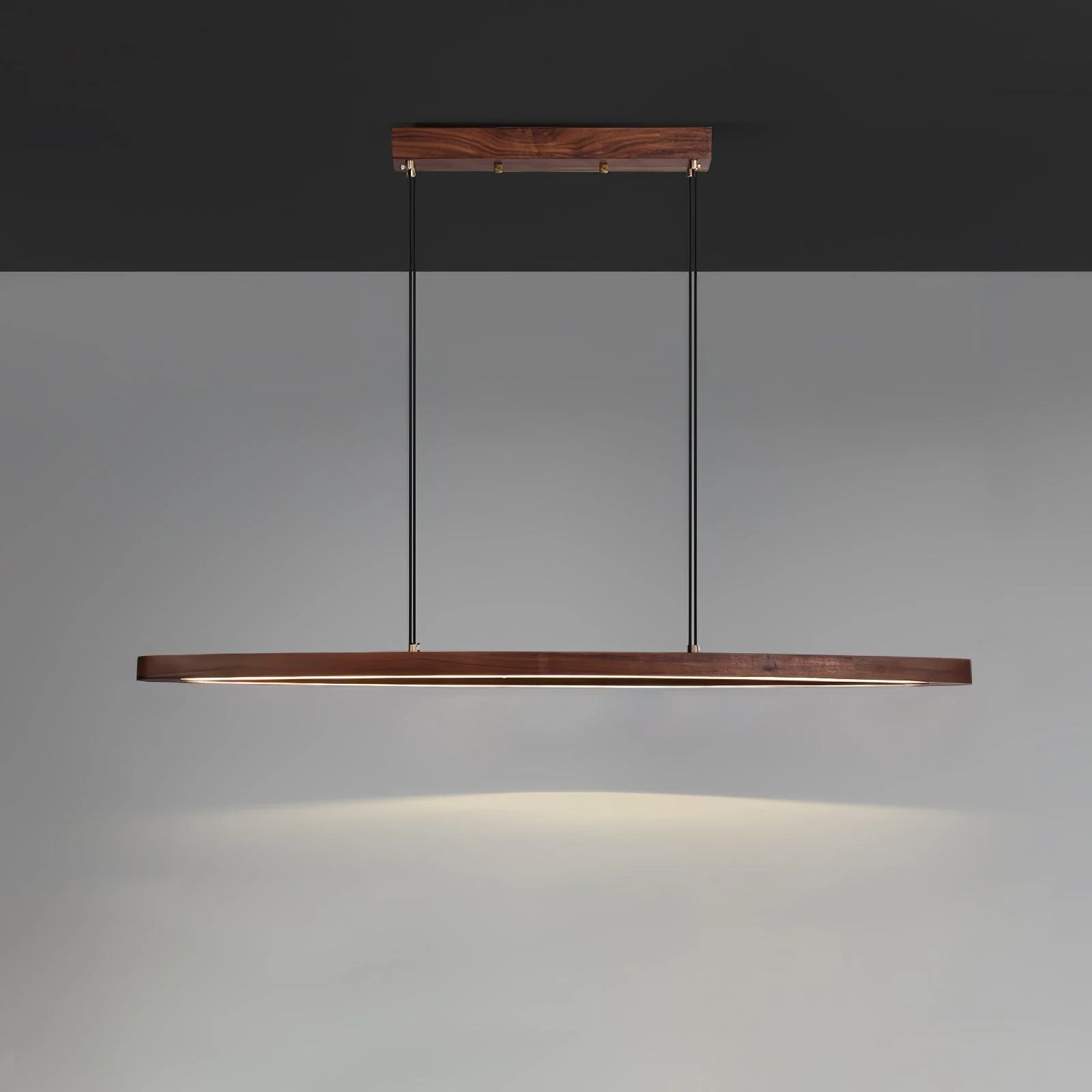 Zentan Wood Minimalist Pendant Lamp - Image 9