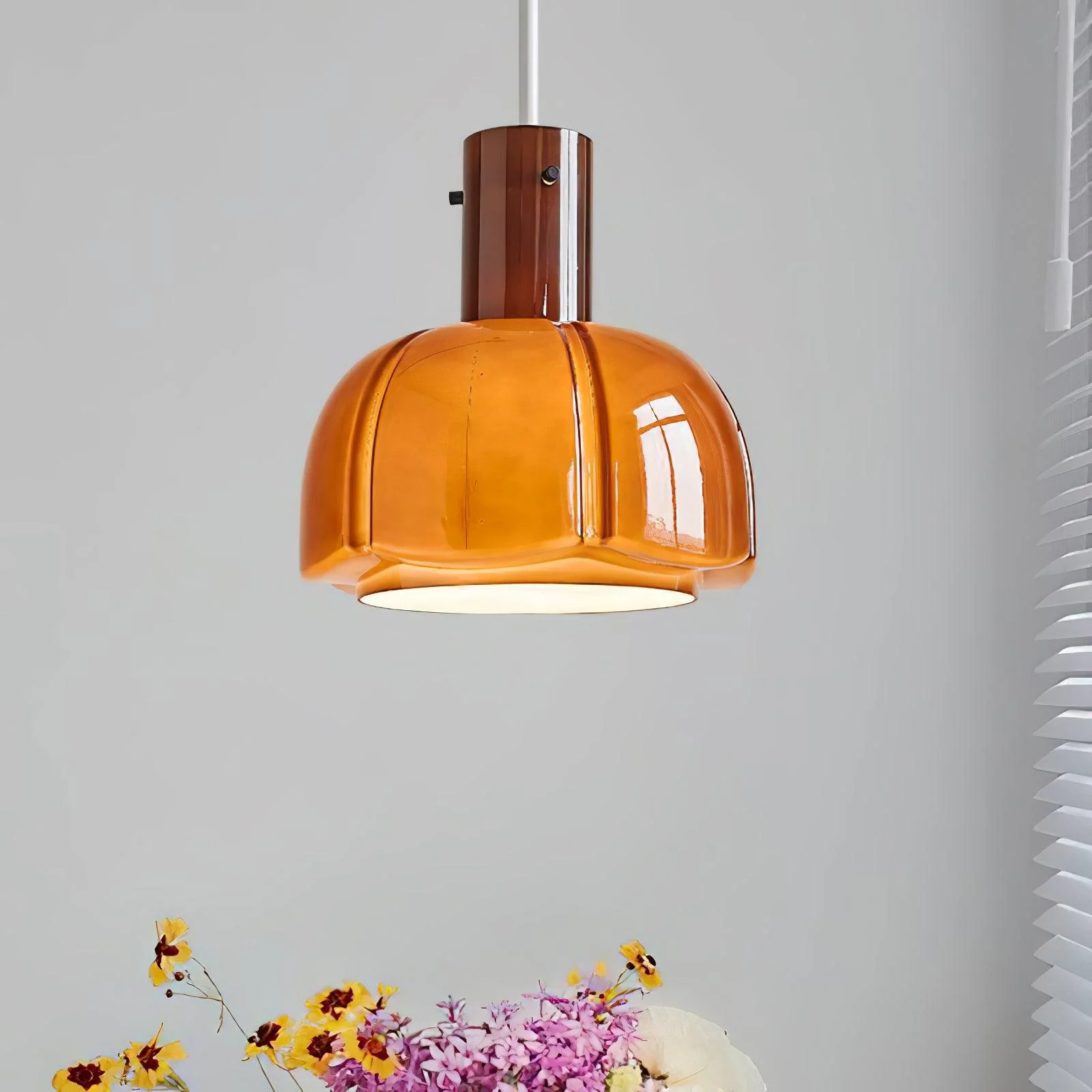Zentara Glass Contemporary Pendant Light - Image 52