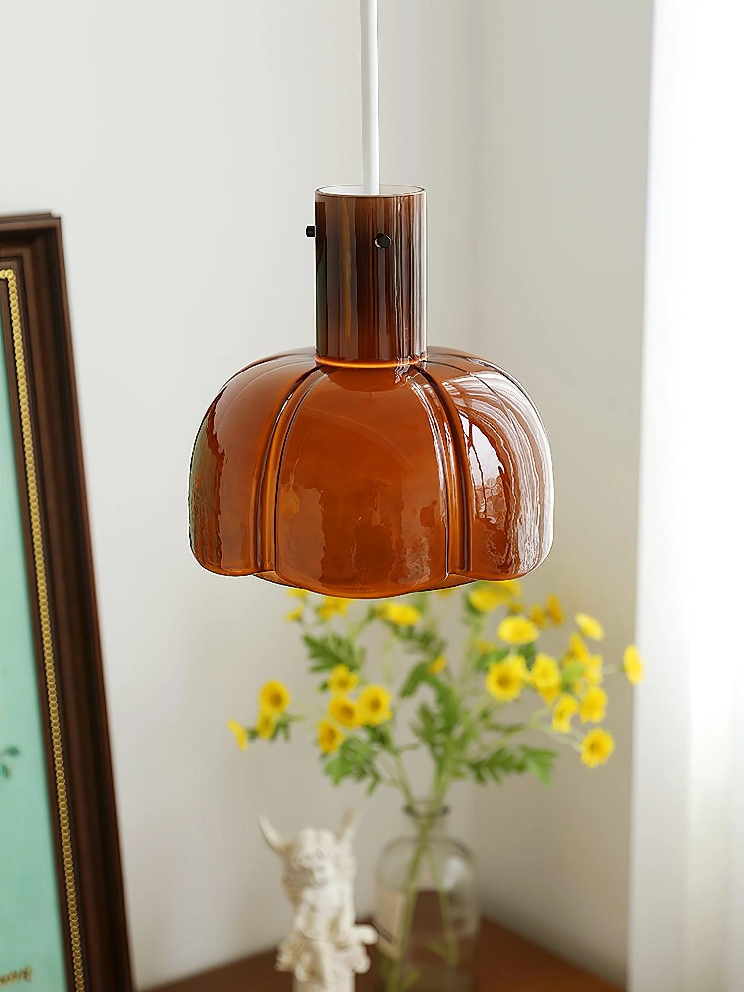 Zentara Glass Contemporary Pendant Light - Image 56